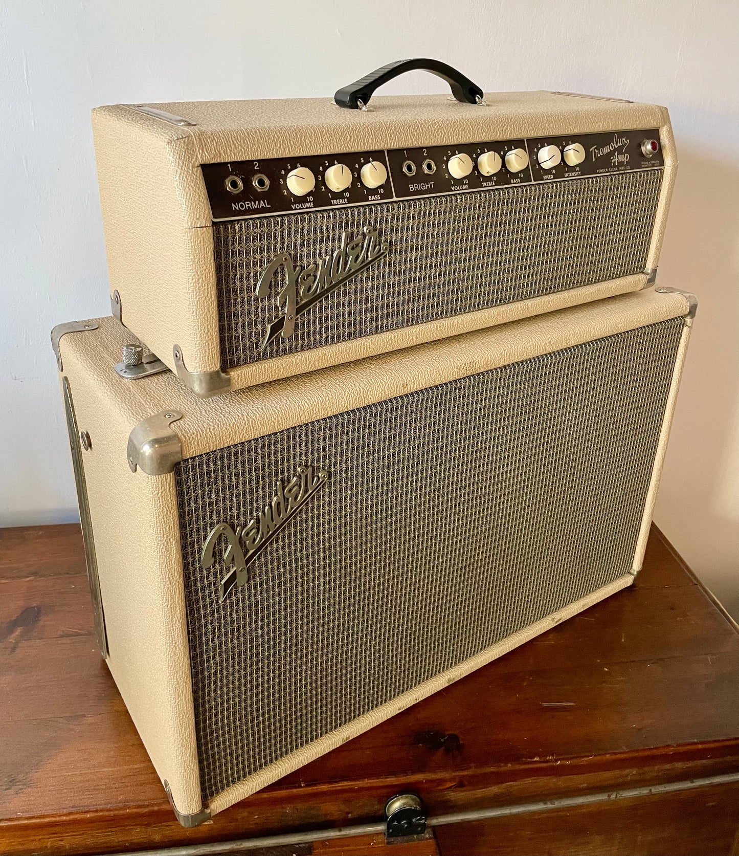 Tremolux 1962 Blonde 6G9-A Piggyback 1x12"