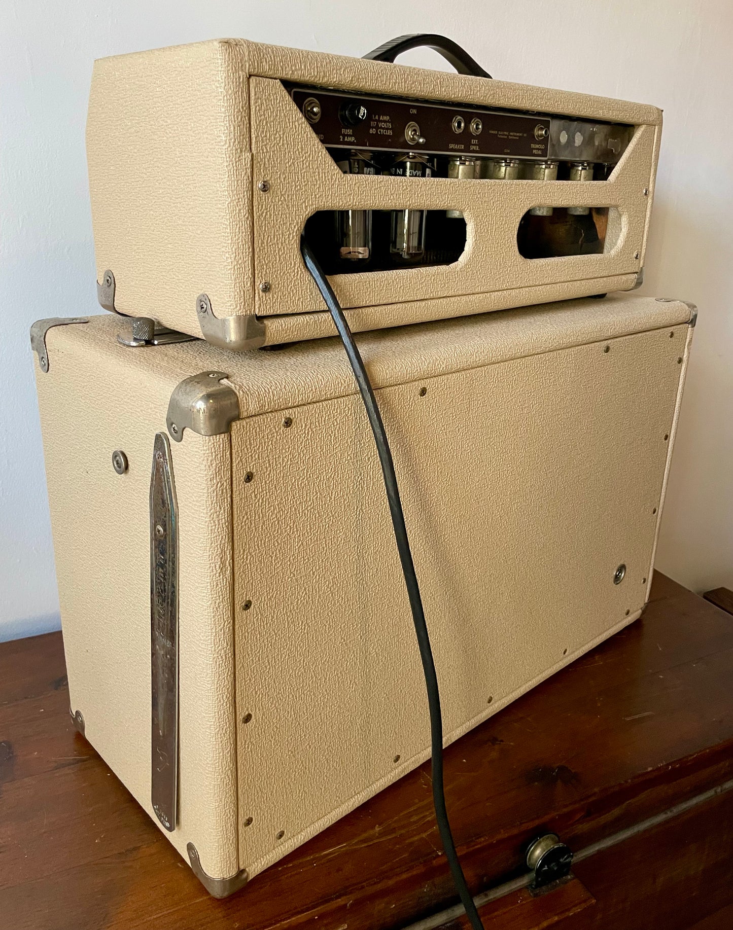 Tremolux 1962 Blonde 6G9-A Piggyback 1x12"