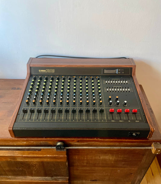MQ1202 "Japa-Neve" Yamaha Vintage mixer fully recapped + Direct-Out Headbangers Mod! Small PM1000, Tamura transformers, fat Pres+EQs.