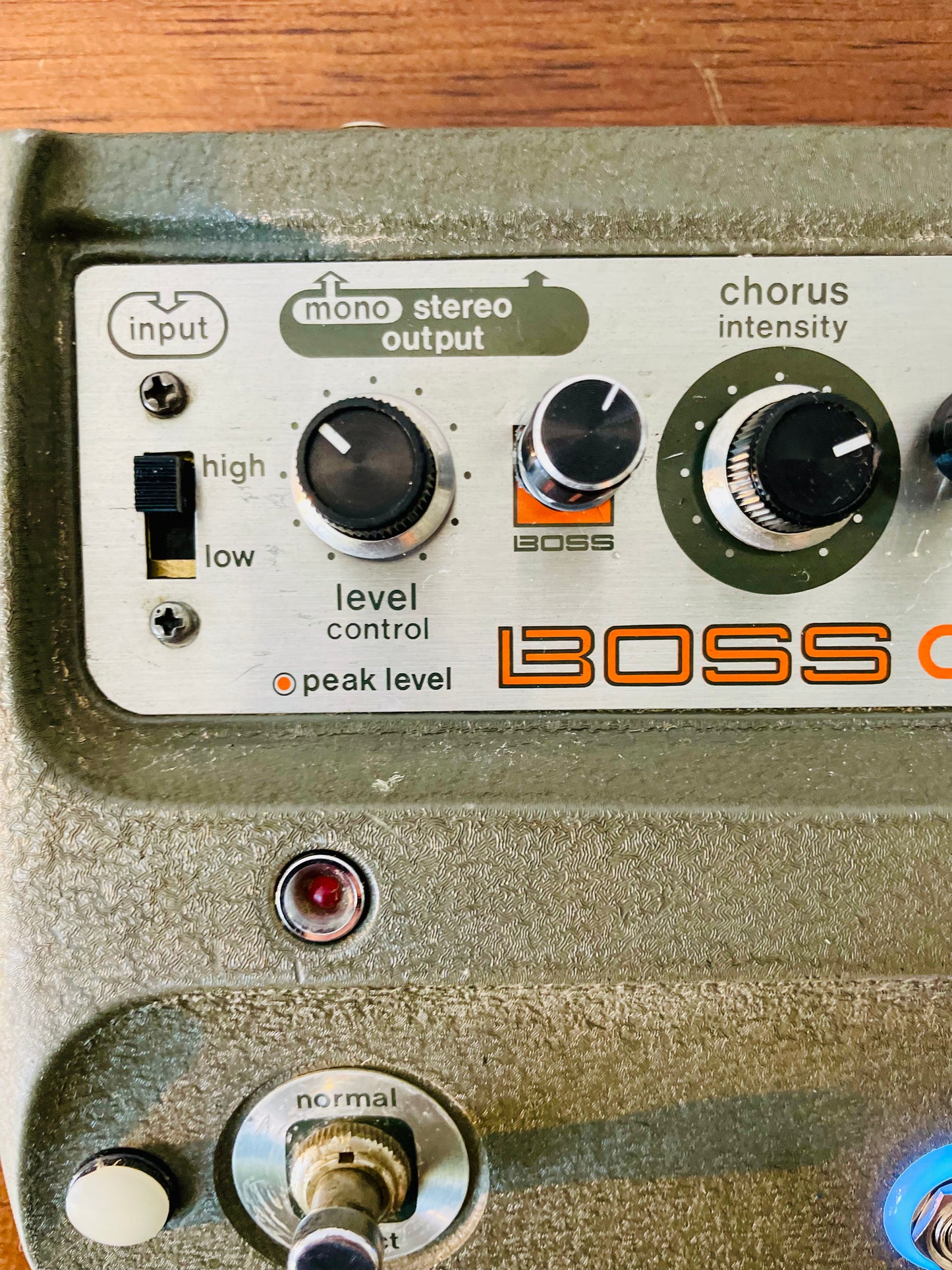 Boss CE-1 - Guitar impedance Mod. Headbangers - Chorus Ensemble 1976 - 1977