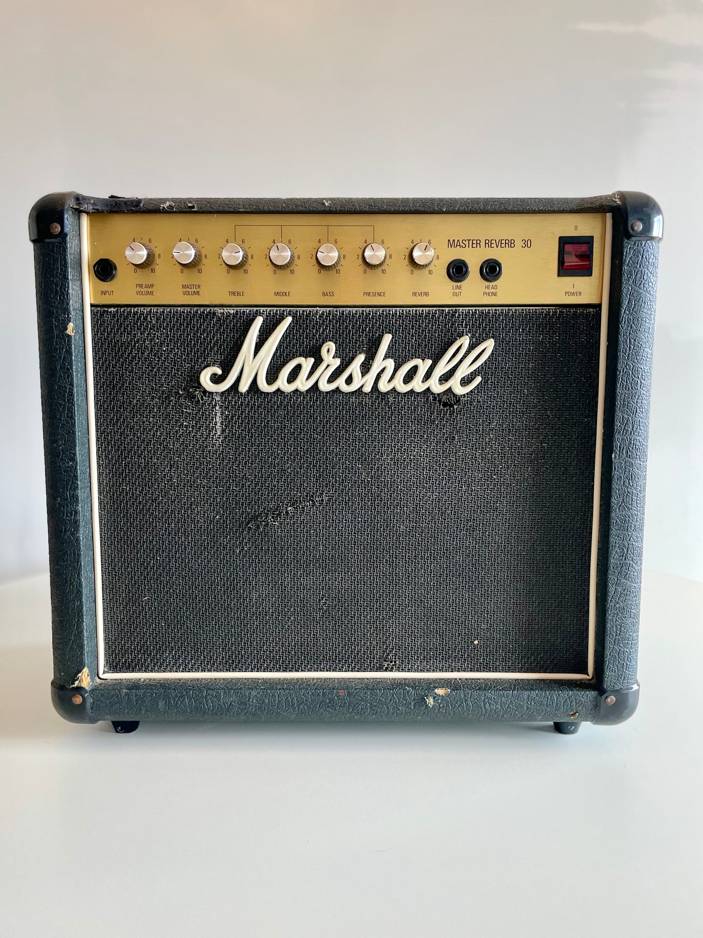 Marshall Master Reverb 30 - Not the prettiest but the baddest -1986 - 1991
