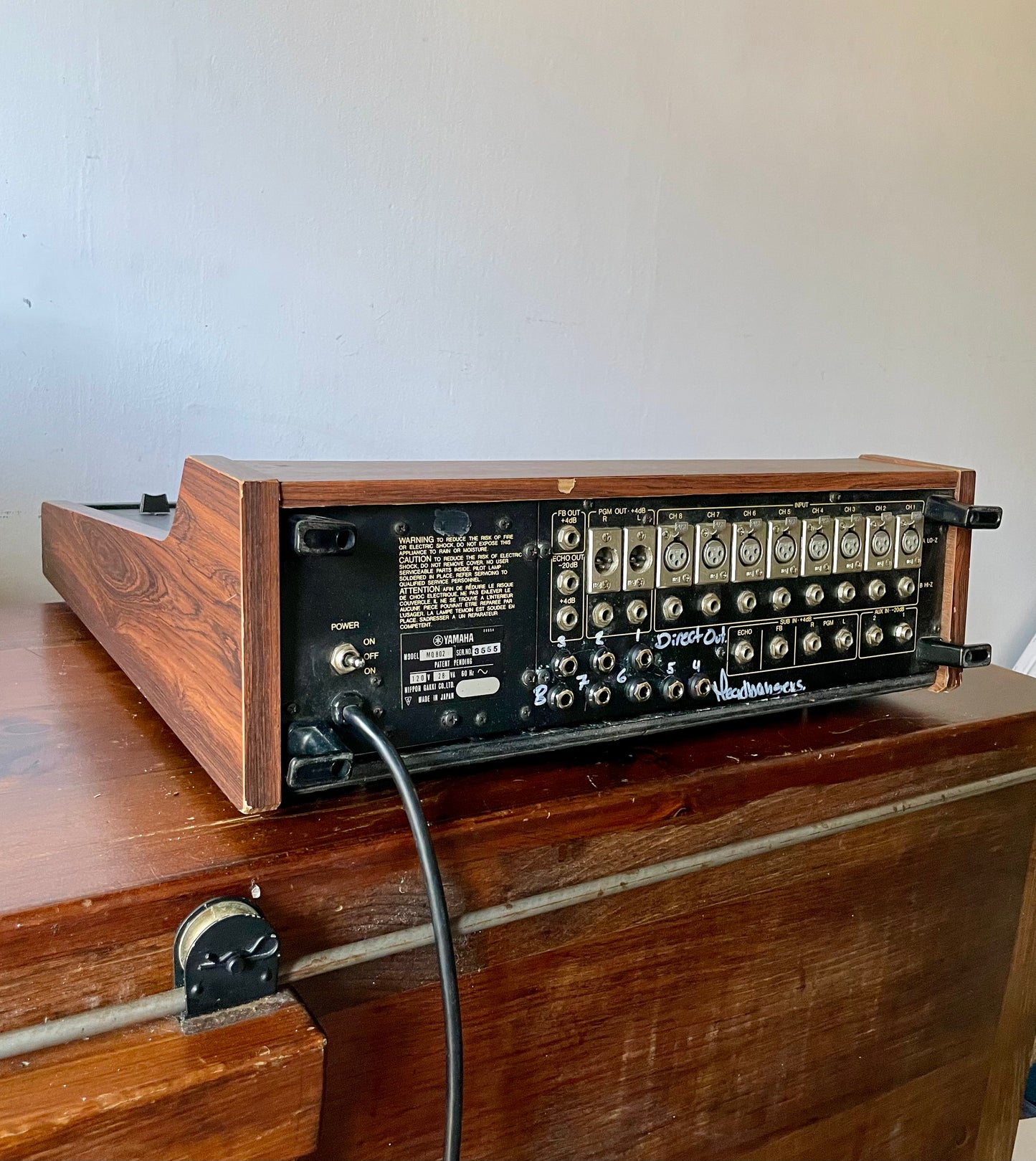 Yamaha MQ 802 - JapaNeve - Fully serviced with Direct out mod by Headbangers