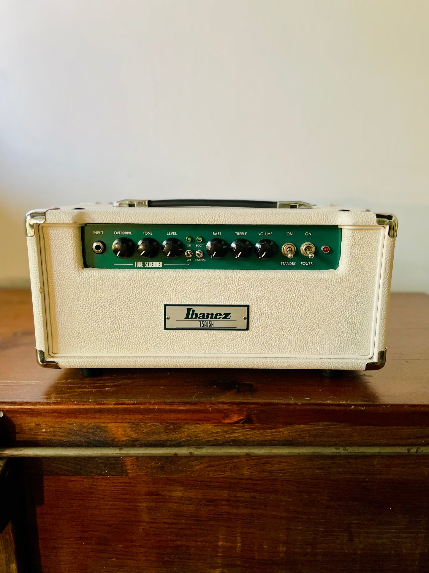 Ibanez TSA15H 15W Guitar Amp Head with Tube Screamer