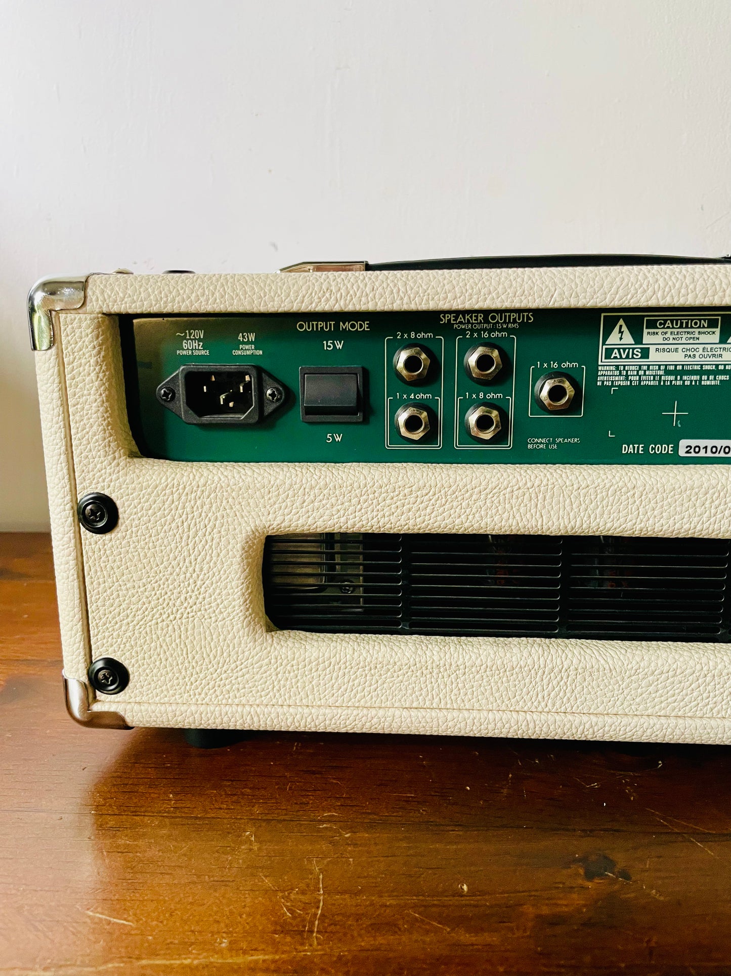 Ibanez TSA15H 15W Guitar Amp Head with Tube Screamer