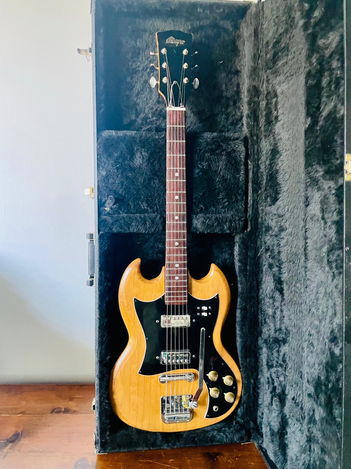 Maya SG - Made in Japan 1970s Natural finish
