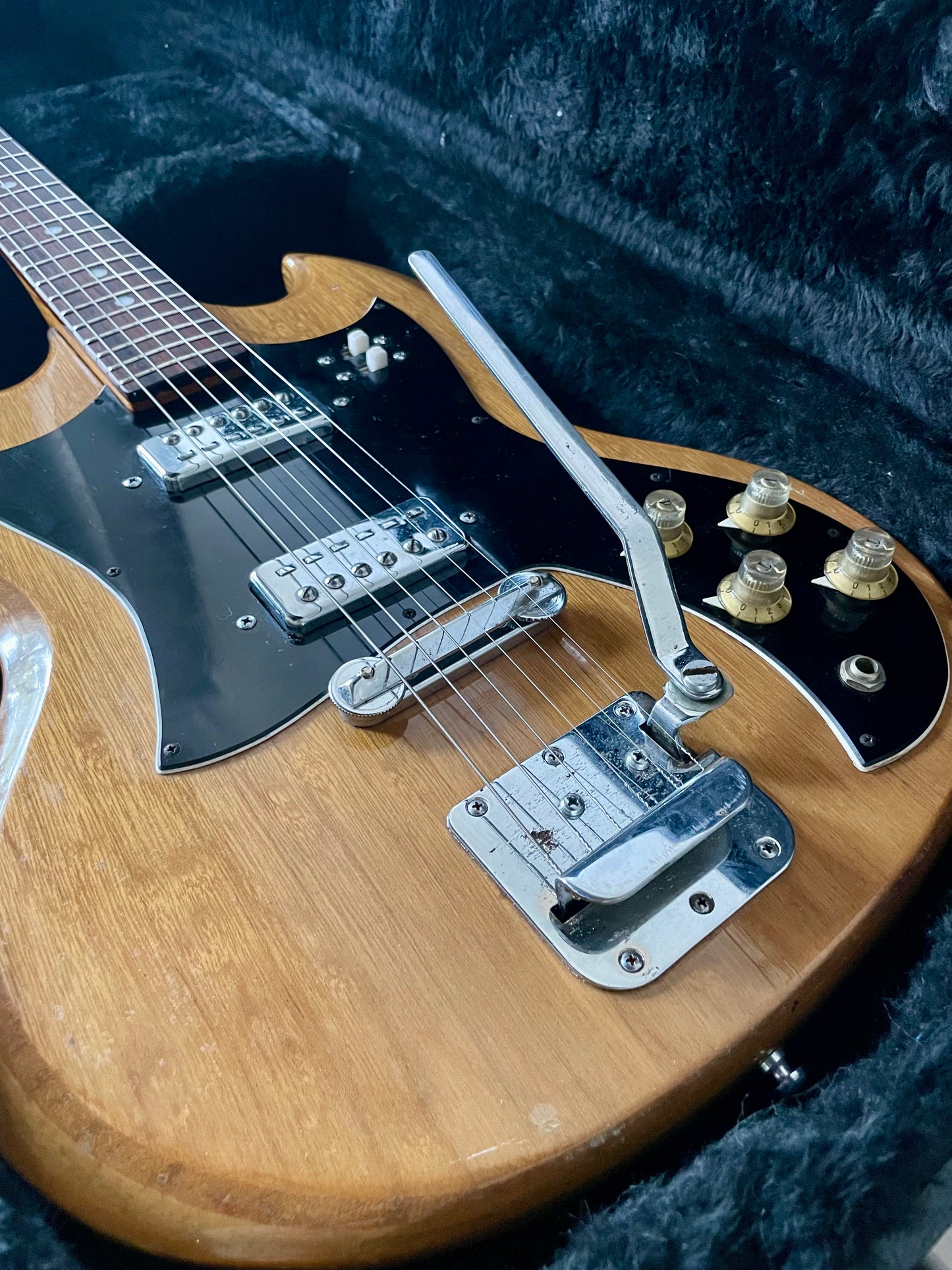 Maya SG - Made in Japan 1970s Natural finish