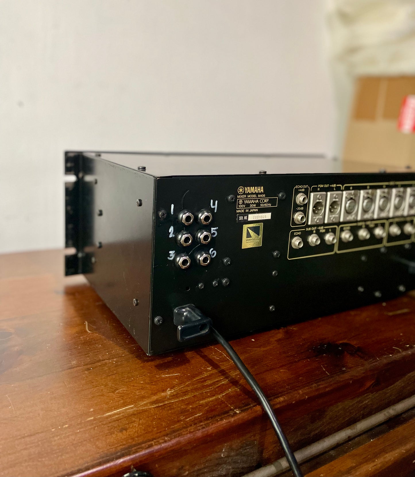 Yamaha M406 "JapaNeve" Direct Out Mod. Fully serviced + Recapped Headbangers JP-10