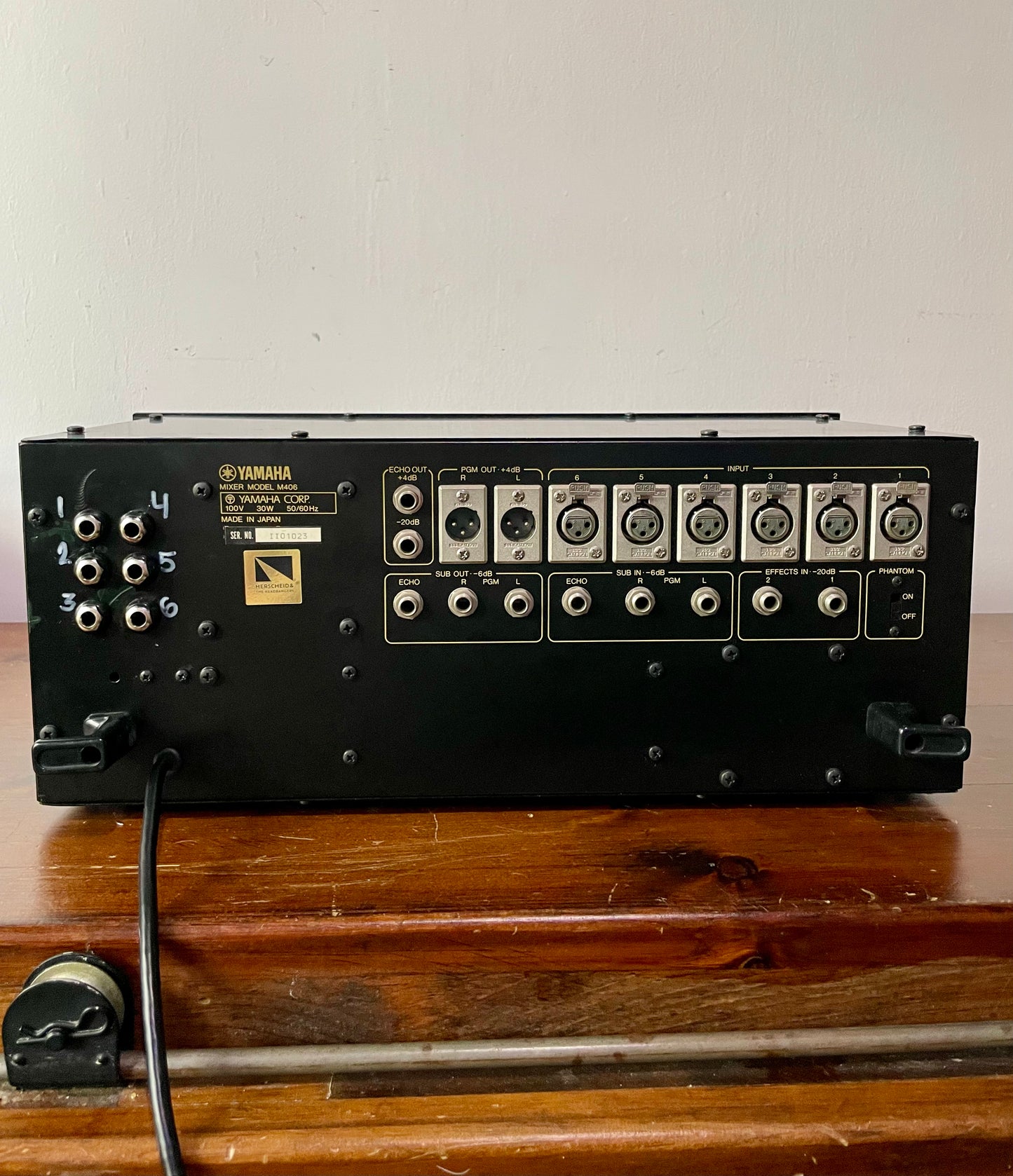 Yamaha M406 "JapaNeve" Direct Out Mod. Fully serviced + Recapped Headbangers JP-10