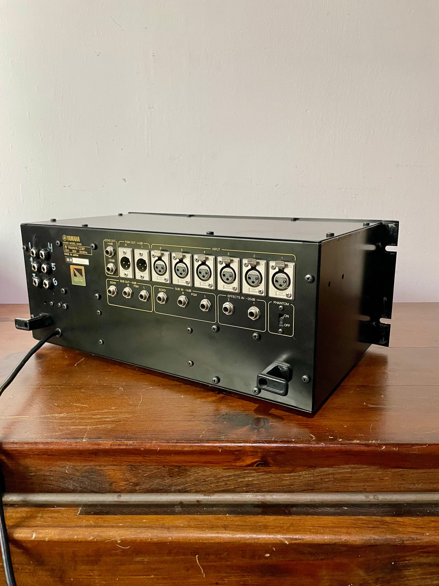 Yamaha M406 "JapaNeve" Direct Out Mod. Fully serviced + Recapped Headbangers JP-10