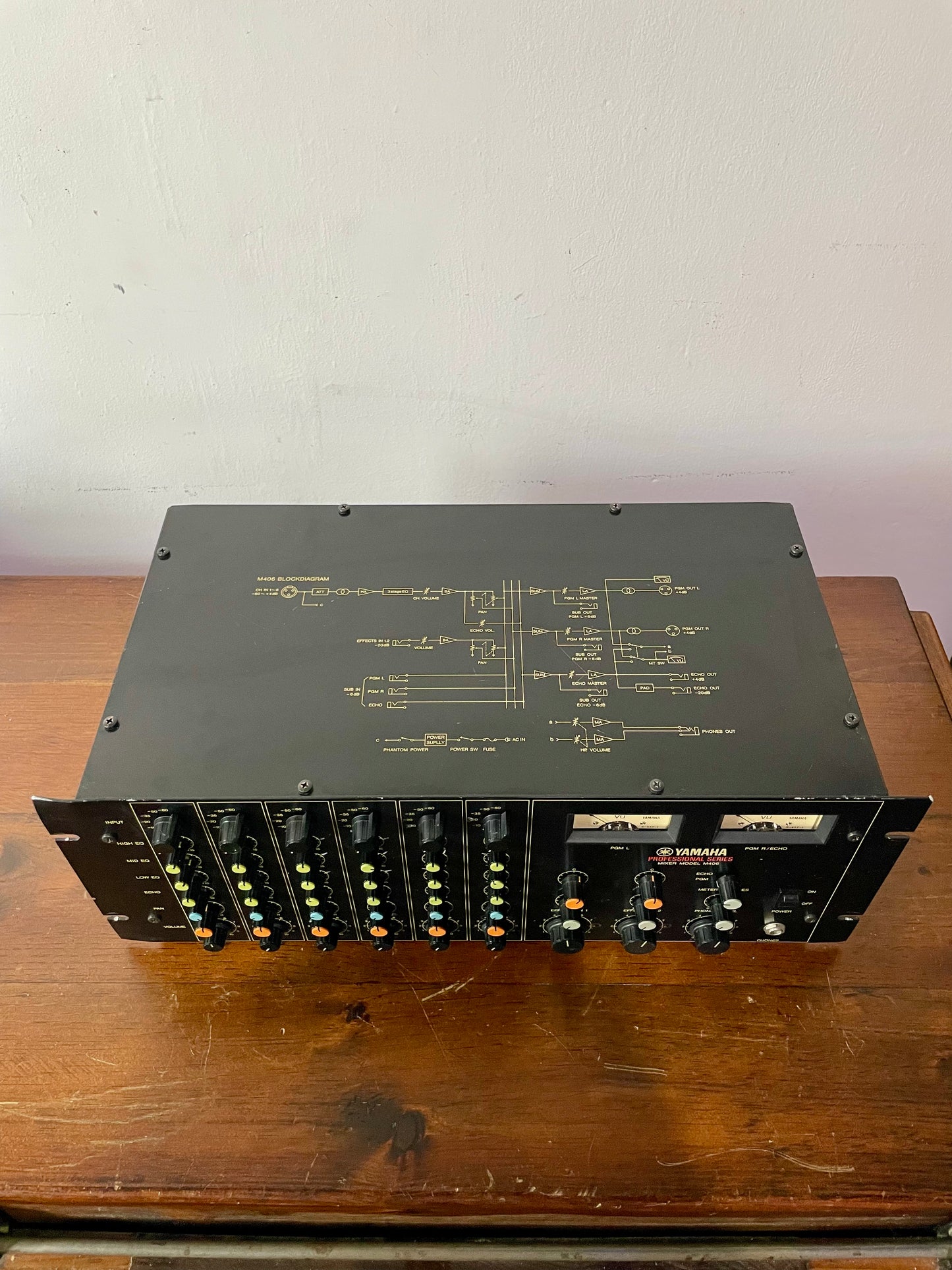 Yamaha M406 "JapaNeve" Direct Out Mod. Fully serviced + Recapped Headbangers JP-10