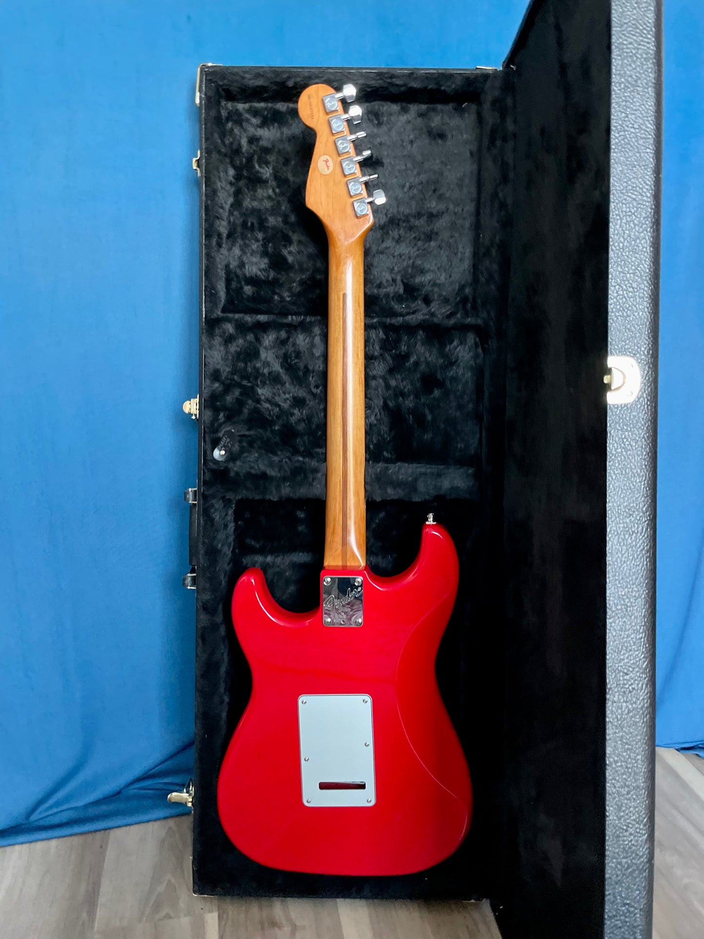 1996 Fender American Standard 50th Anniversary Stratocaster with Rosewood Fretboard - Hot Rod Red