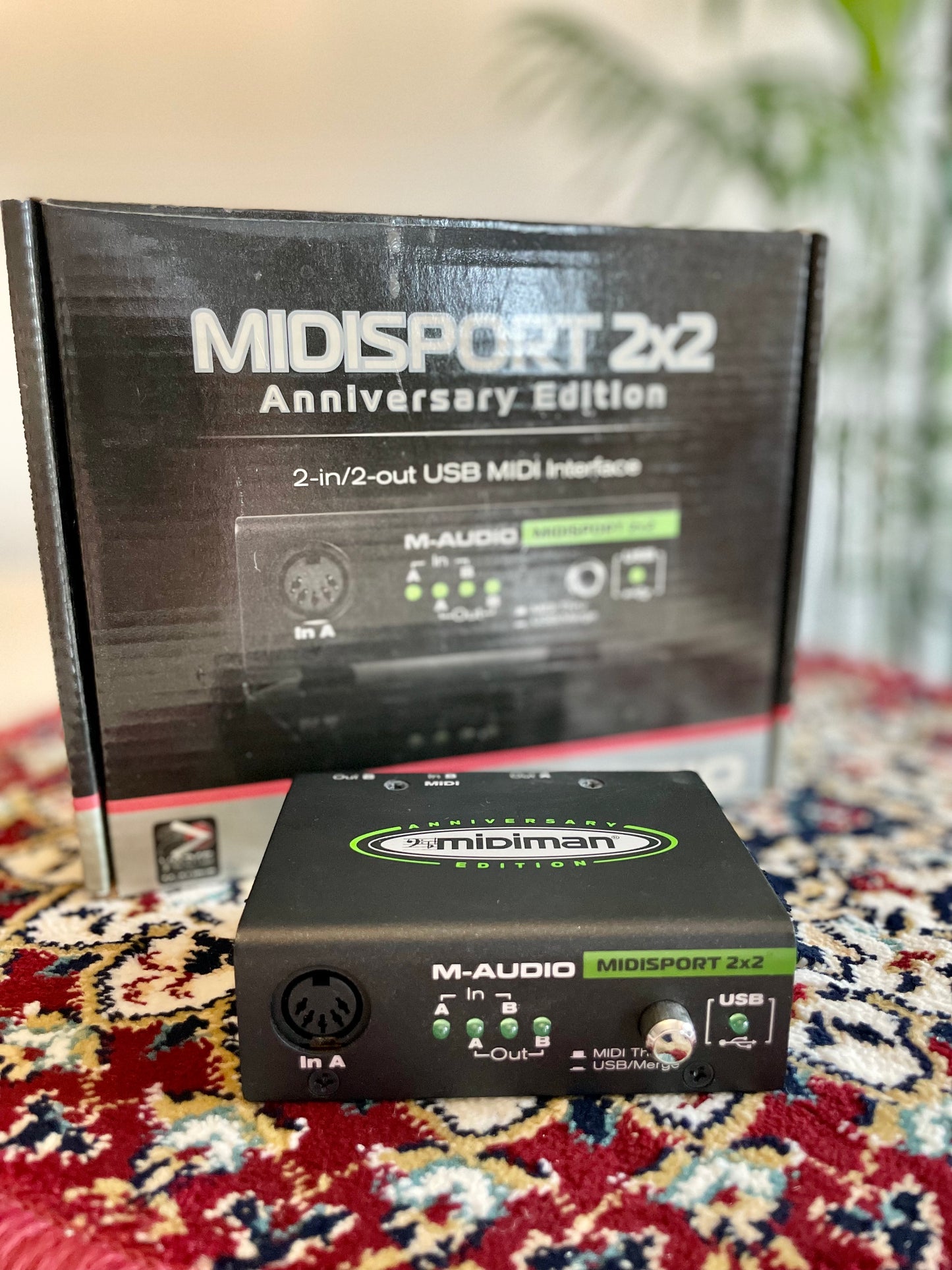 M-Audio MidiSport 2x2 Anniversary Edition USB MIDI Interface