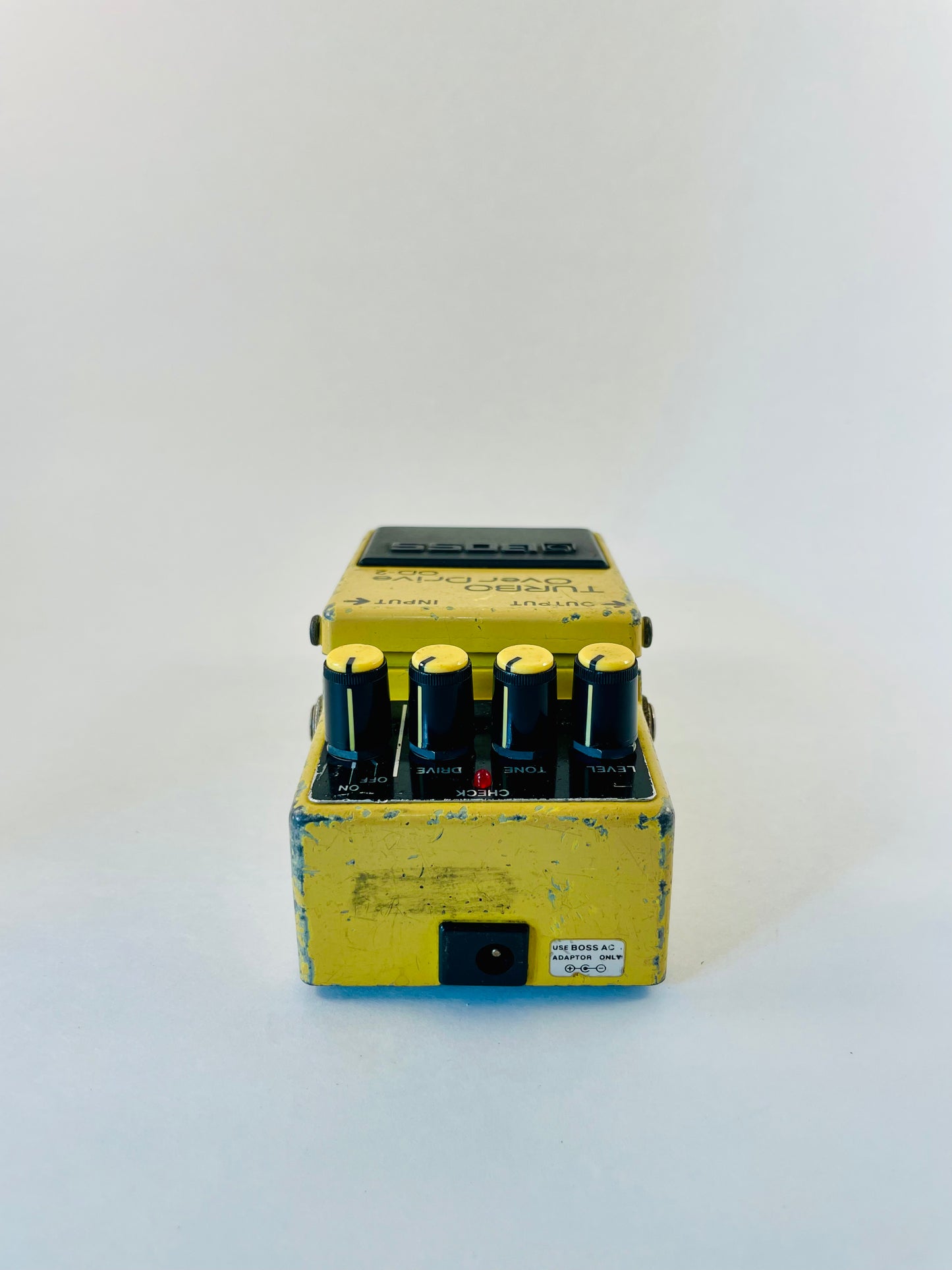 Boss OD-2 Turbo OverDrive (Black Label) 1988 - 1995 - Yellow