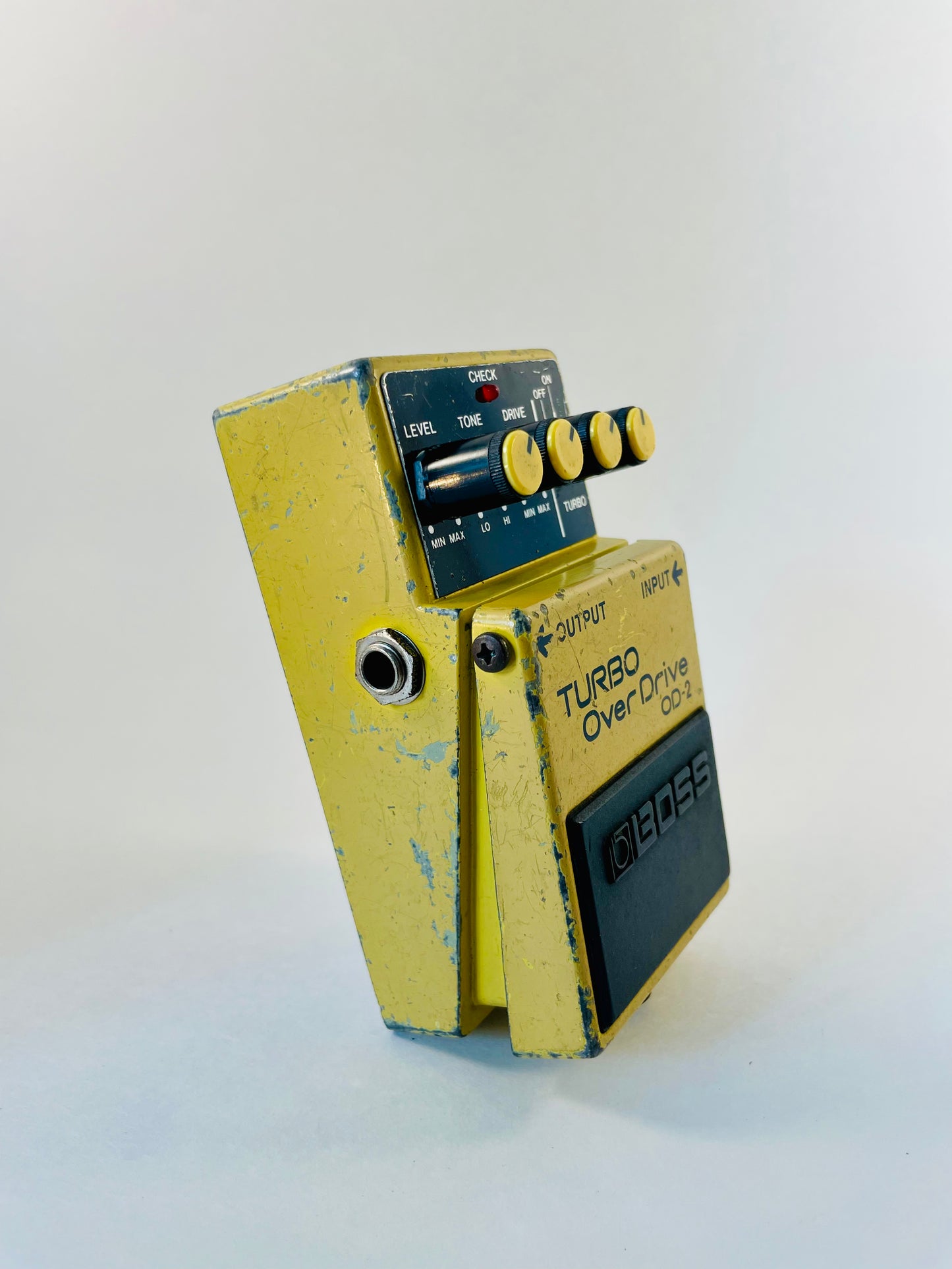 Boss OD-2 Turbo OverDrive (Black Label) 1988 - 1995 - Yellow