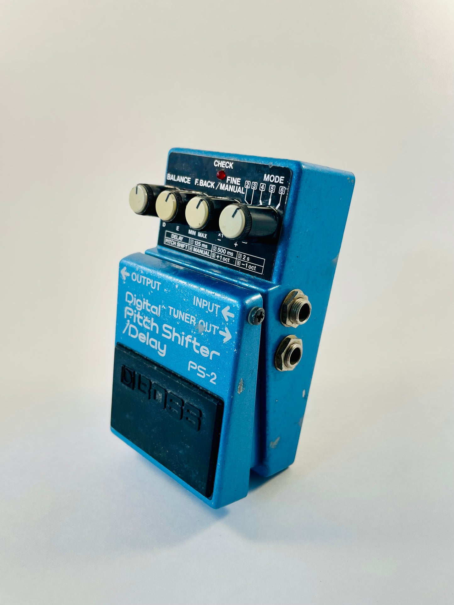 Boss PS-2 Digital Pitch Shifter/Delay (Blue Label) 1987 - 1992 - Blue