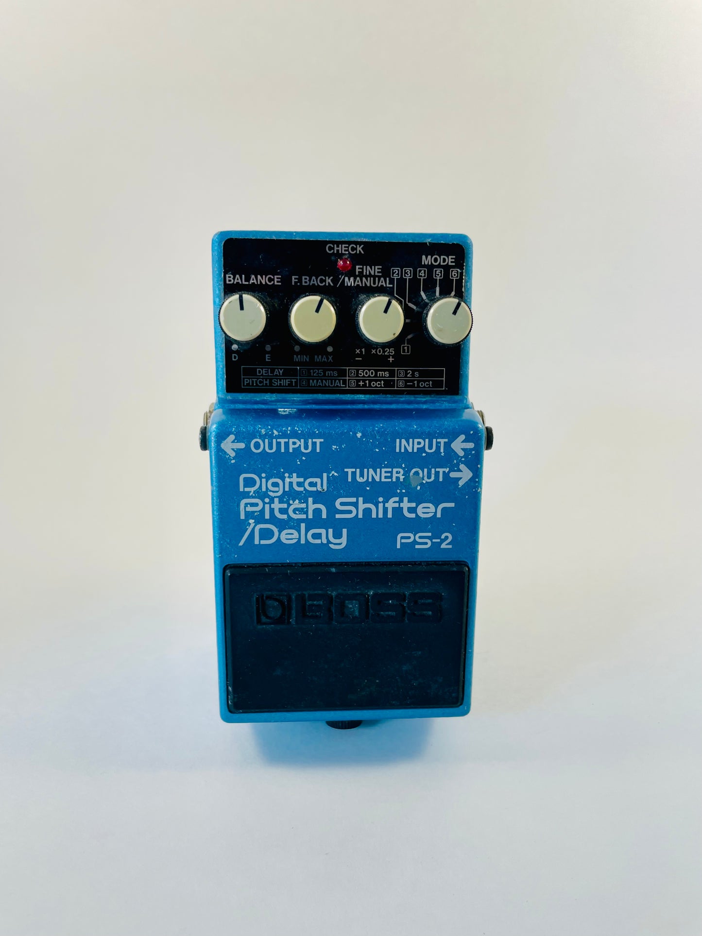 Boss PS-2 Digital Pitch Shifter/Delay (Blue Label) 1987 - 1992 - Blue