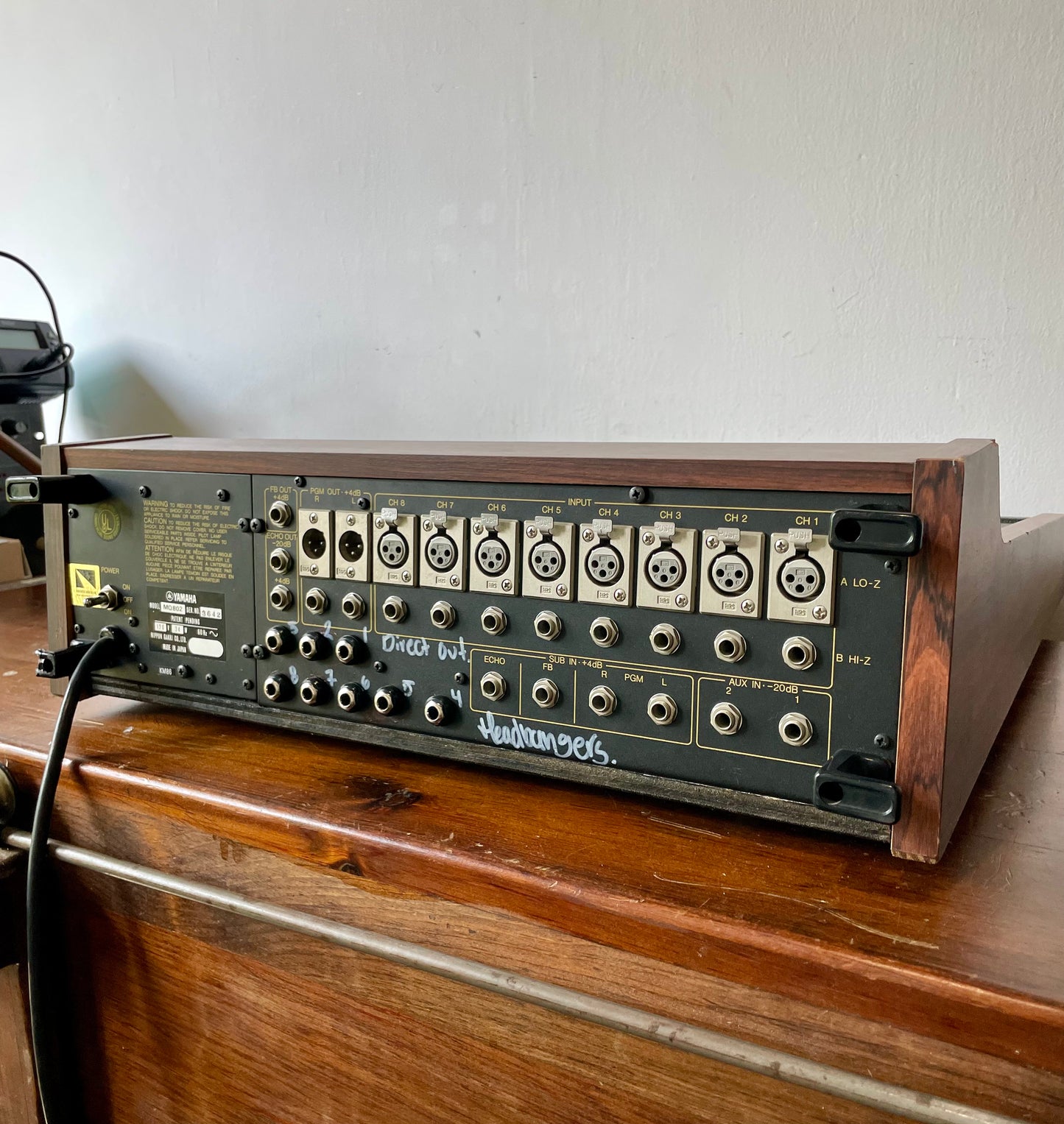 Yamaha MQ 802 - JapaNeve - Fully serviced + Direct out mod. by Headbangers
