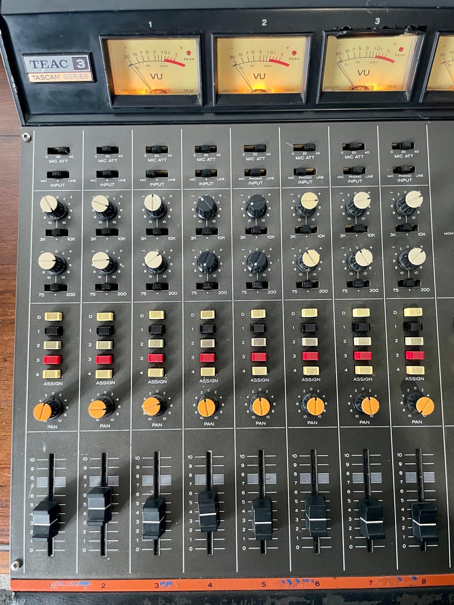 Teac Model 3 Tascam Series 1970s