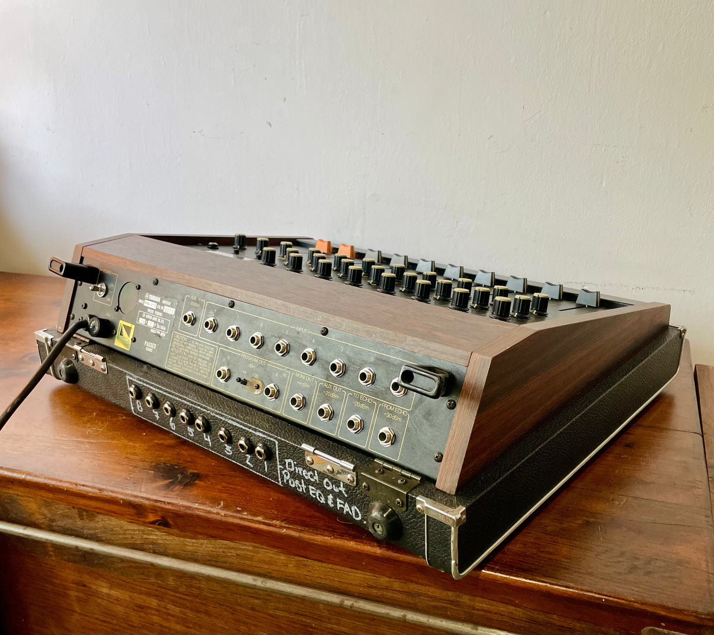 Yamaha PM-210 - Fully serviced + direct out mod. 1970s