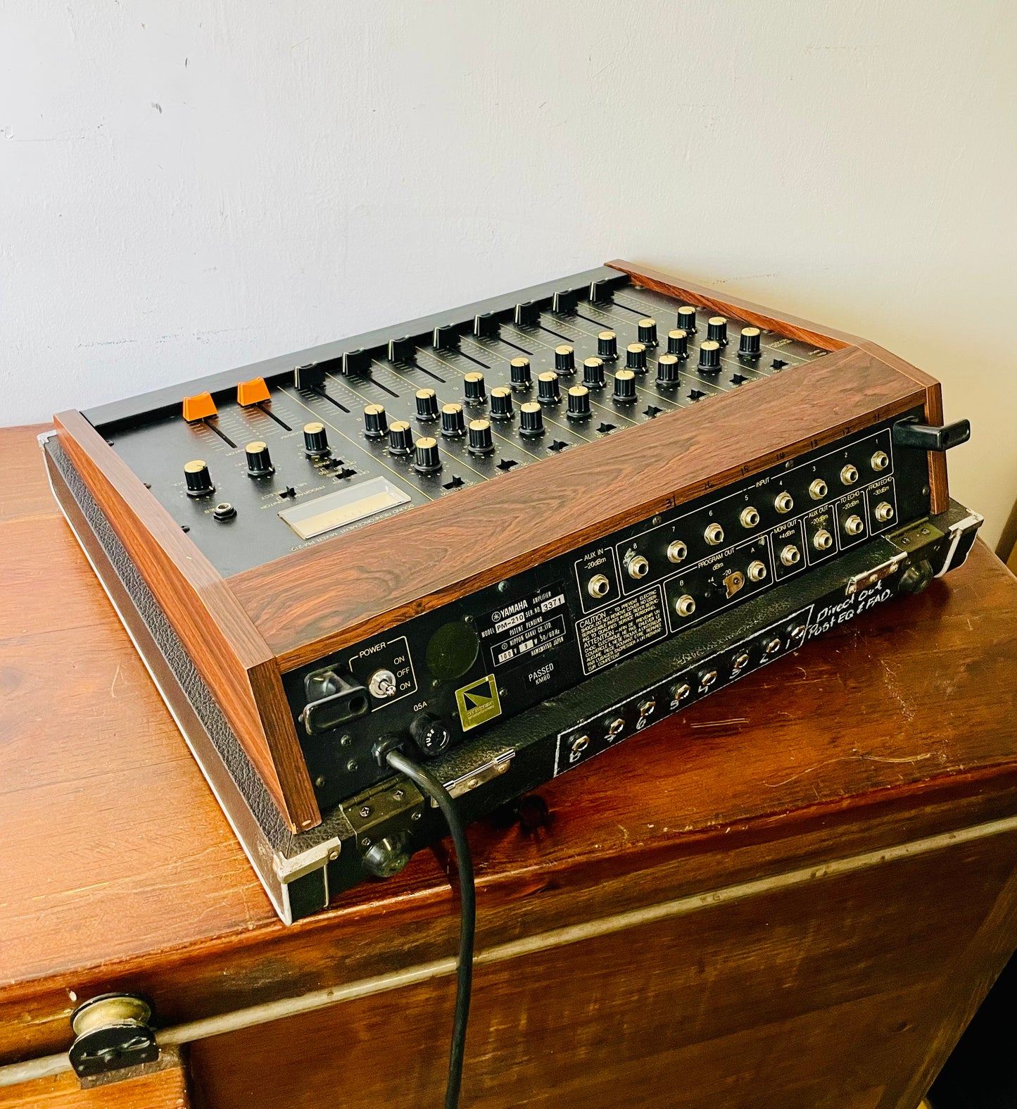Yamaha PM-210 - Fully serviced + direct out mod. 1970s