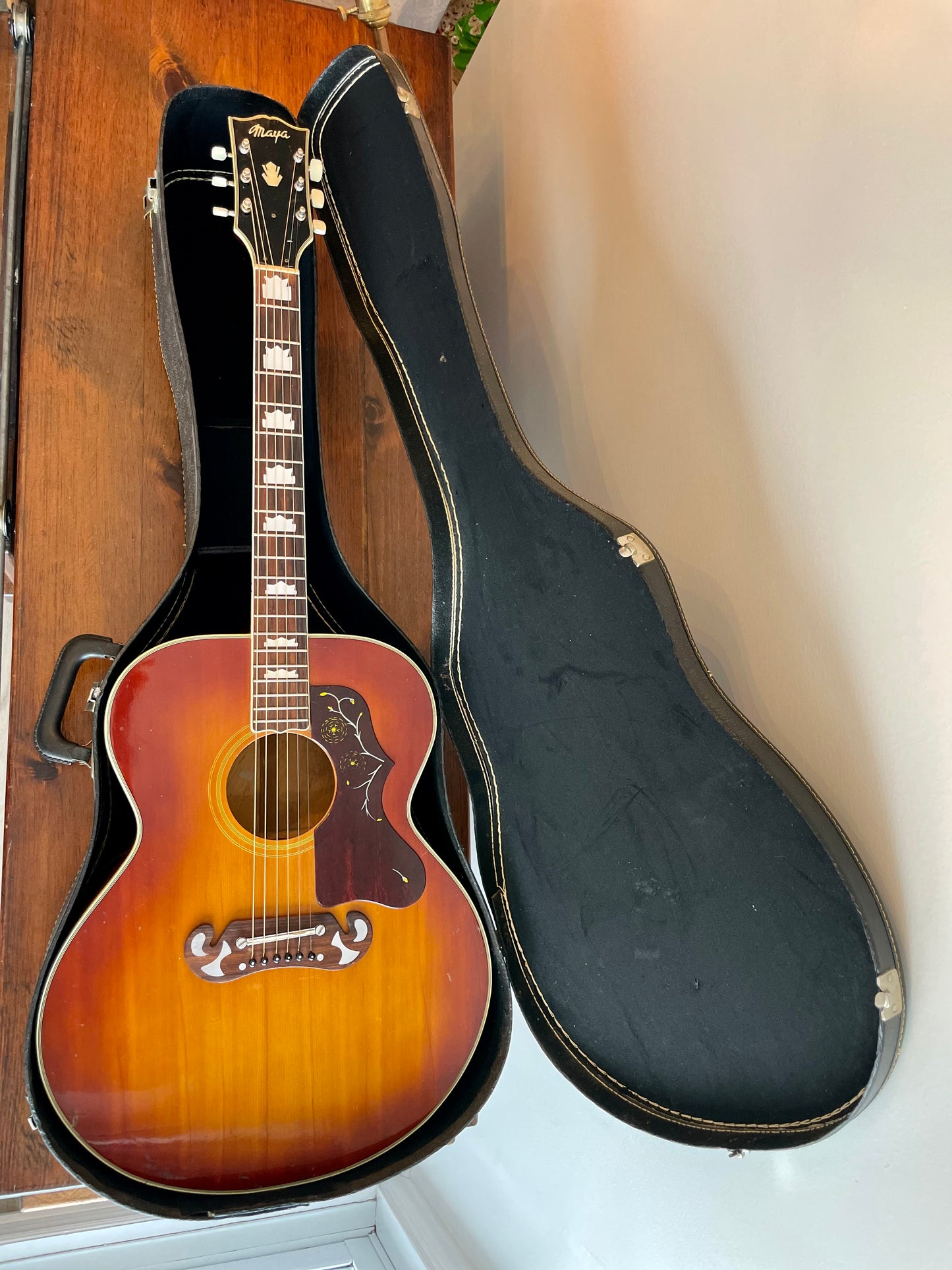 Maya MJ200 1970s - (Lawsuit Era) - Jumbo Acoustic Guitar