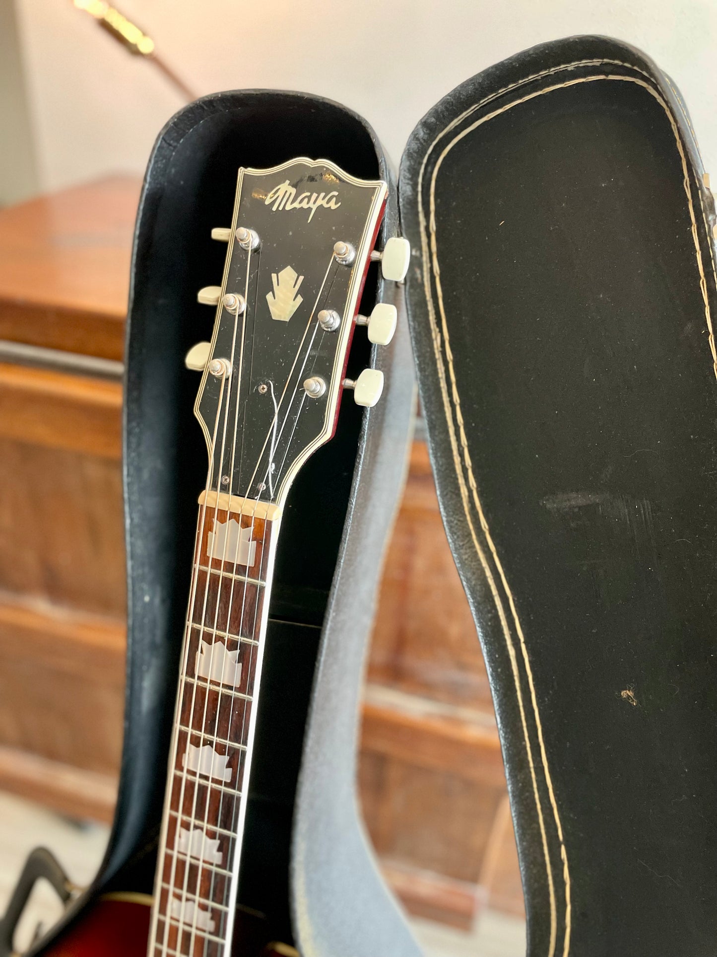 Maya MJ200 1970s - (Lawsuit Era) - Jumbo Acoustic Guitar