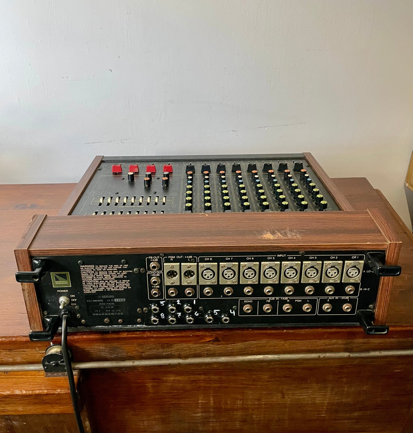 Yamaha MQ 802 - JapaNeve - Fully serviced + Direct out mod. by Headbangers