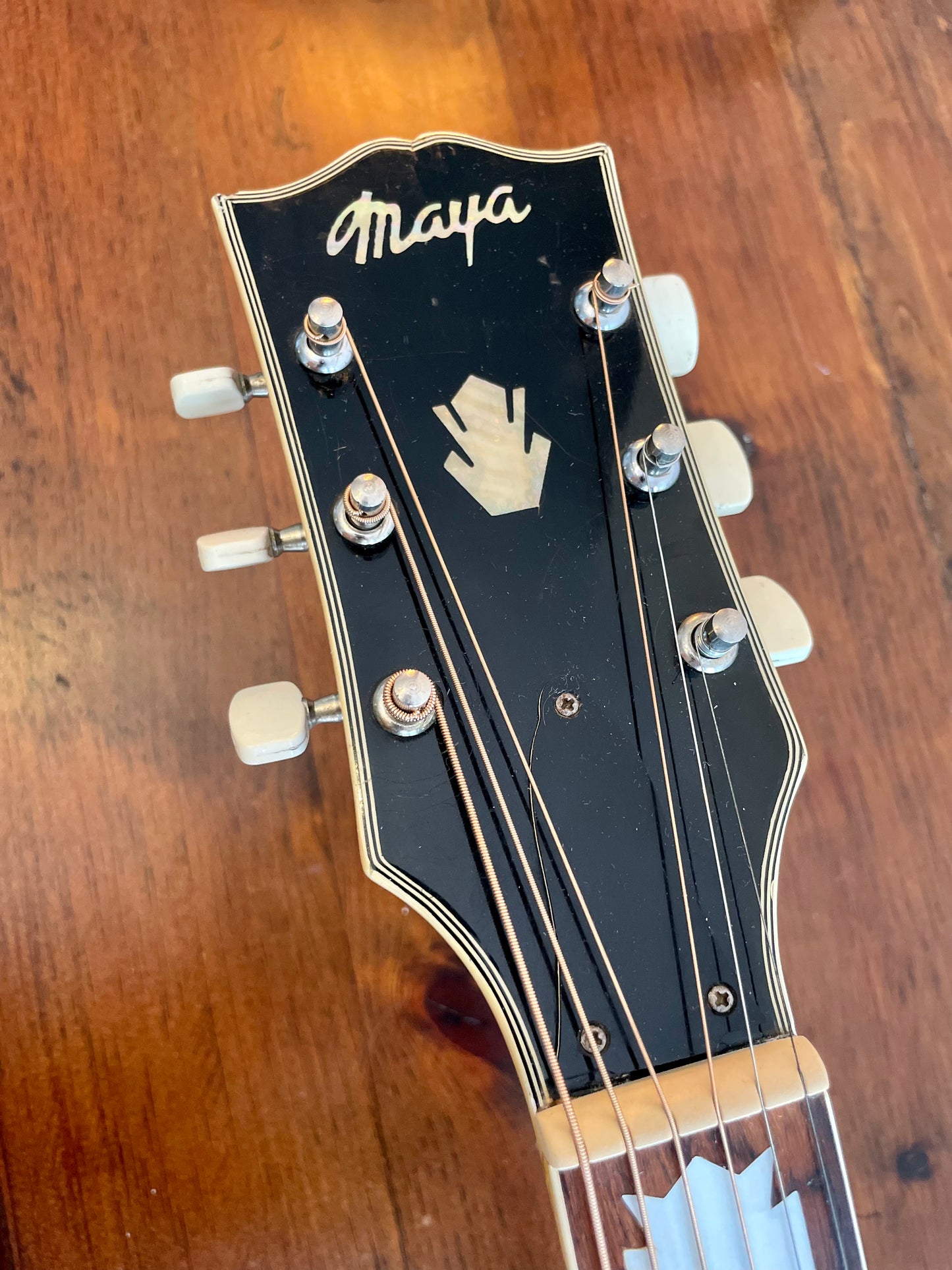 Maya MJ200 1970s - (Lawsuit Era) - Jumbo Acoustic Guitar