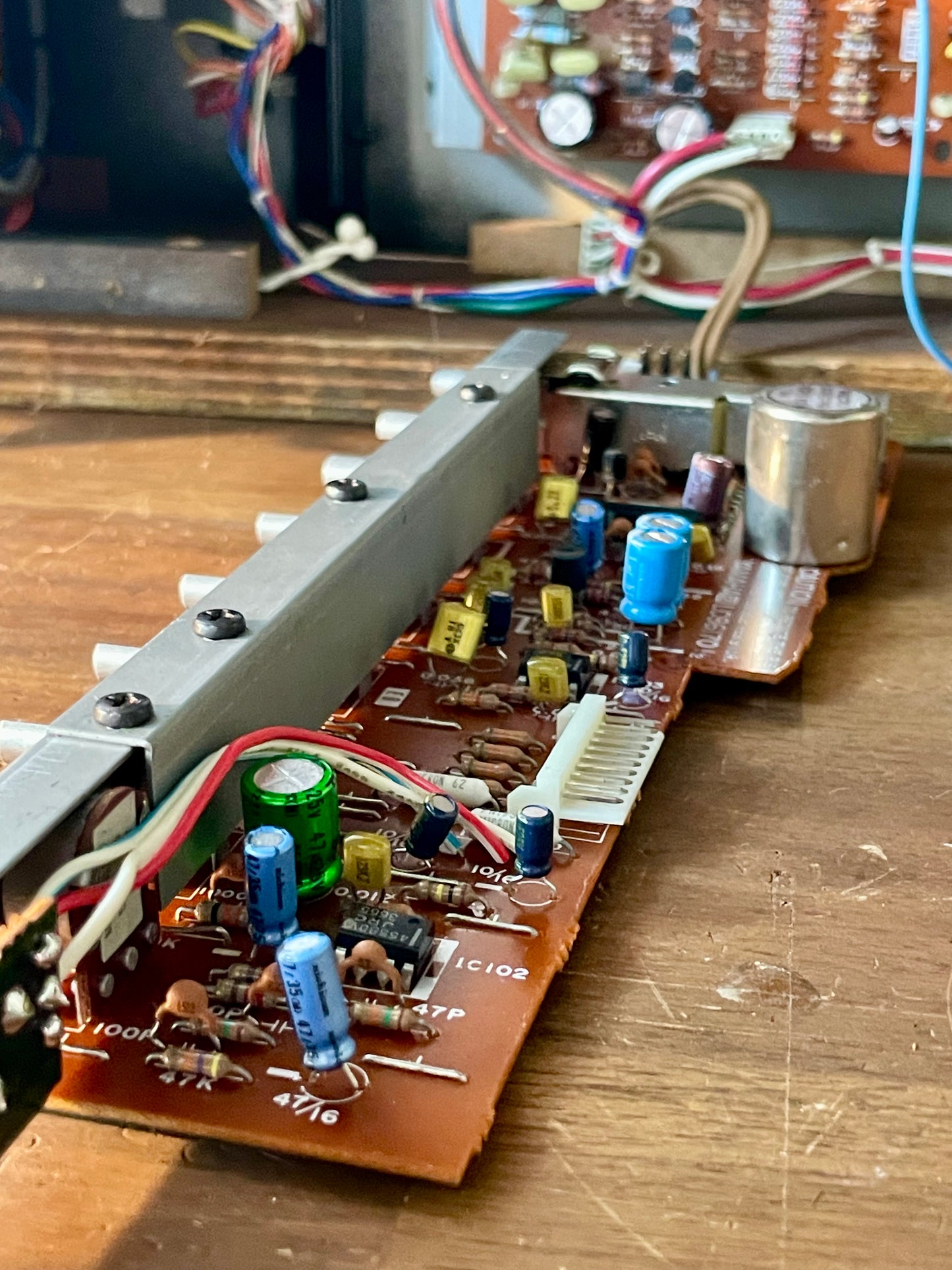 Yamaha MQ1202 "Japa-Neve", fully recapped + Direct-Out Headbangers Mod! Small PM1000, Tamura transformers, fat Pres. 4 band EQ