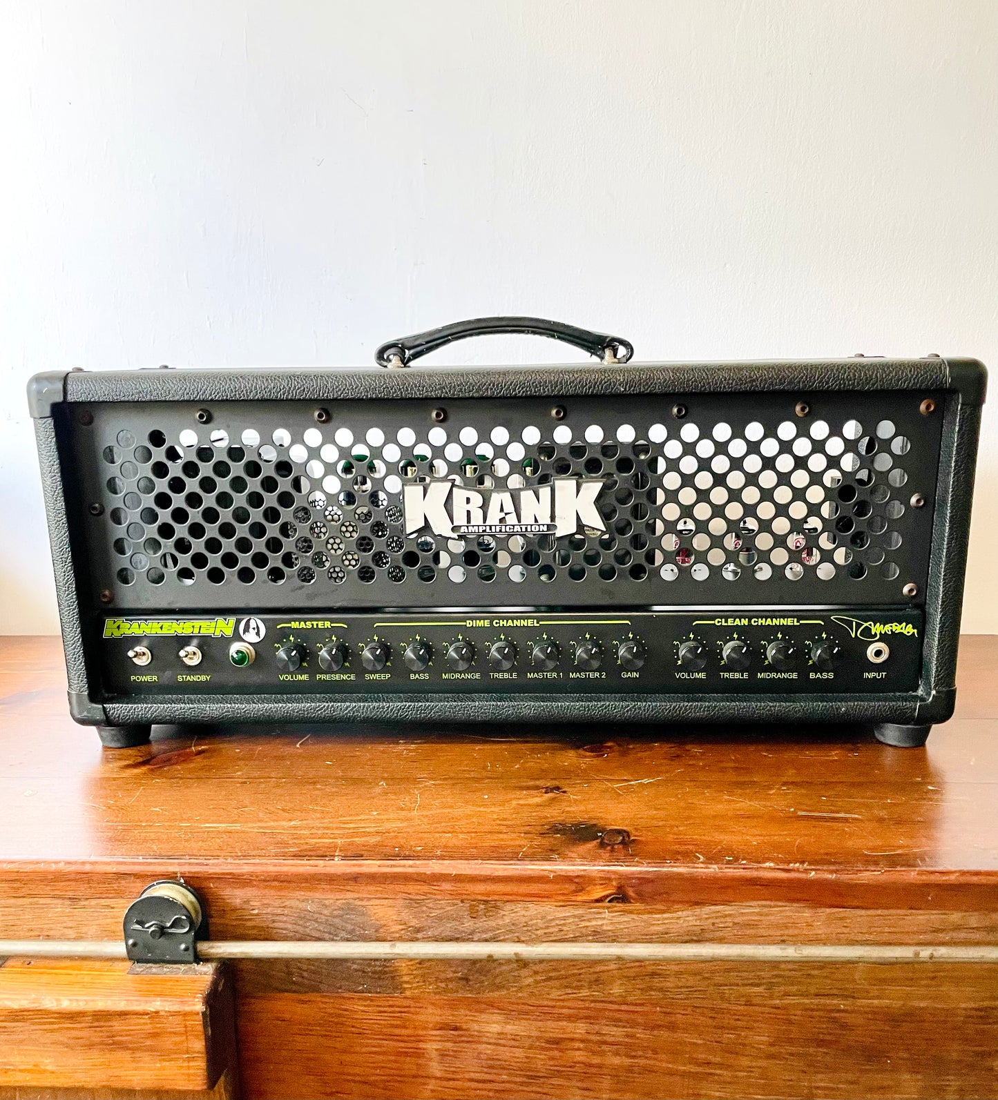 Krank Krankenstein Dimebag Darrell Signature 100W Tube Guitar Head (Fully Serviced, JJ Tubes, Recapped)