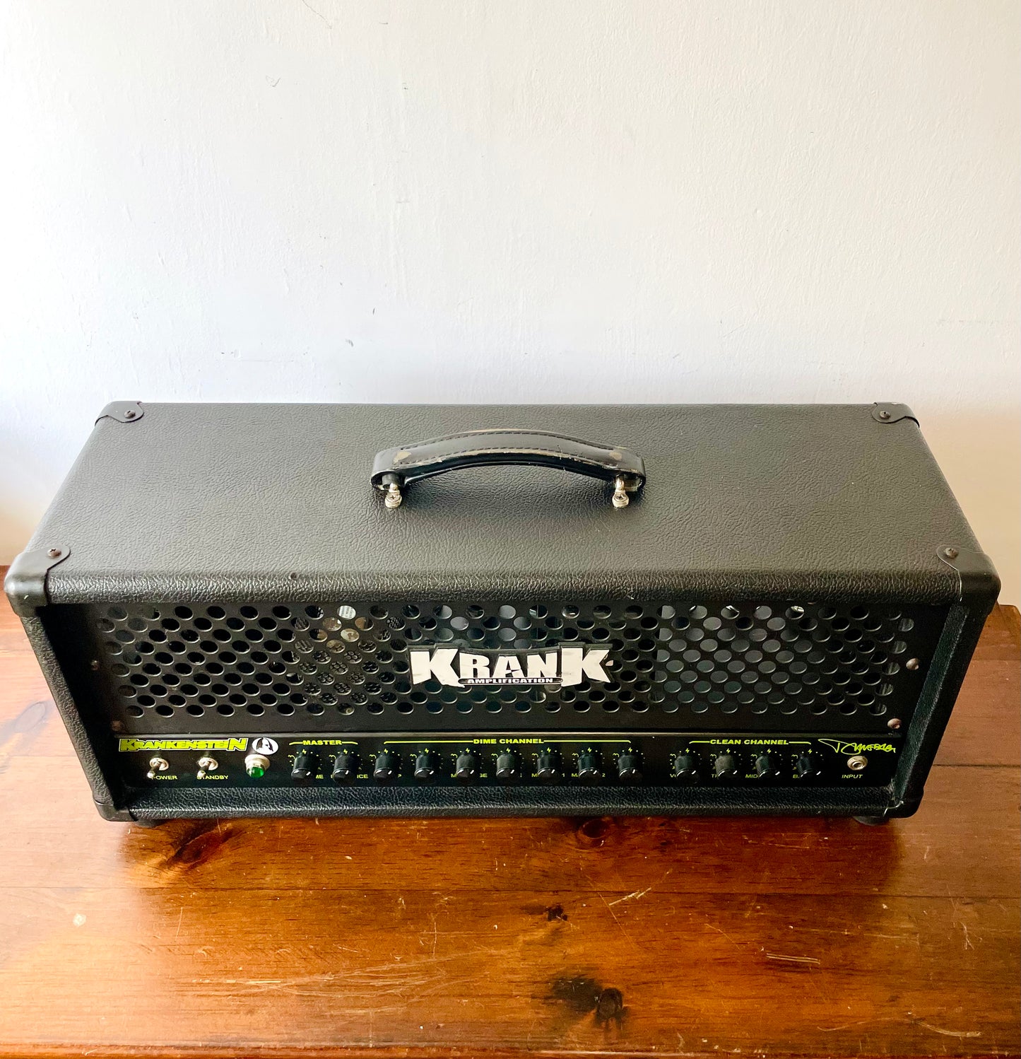 Krank Krankenstein Dimebag Darrell Signature 100W Tube Guitar Head (Fully Serviced, JJ Tubes, Recapped)