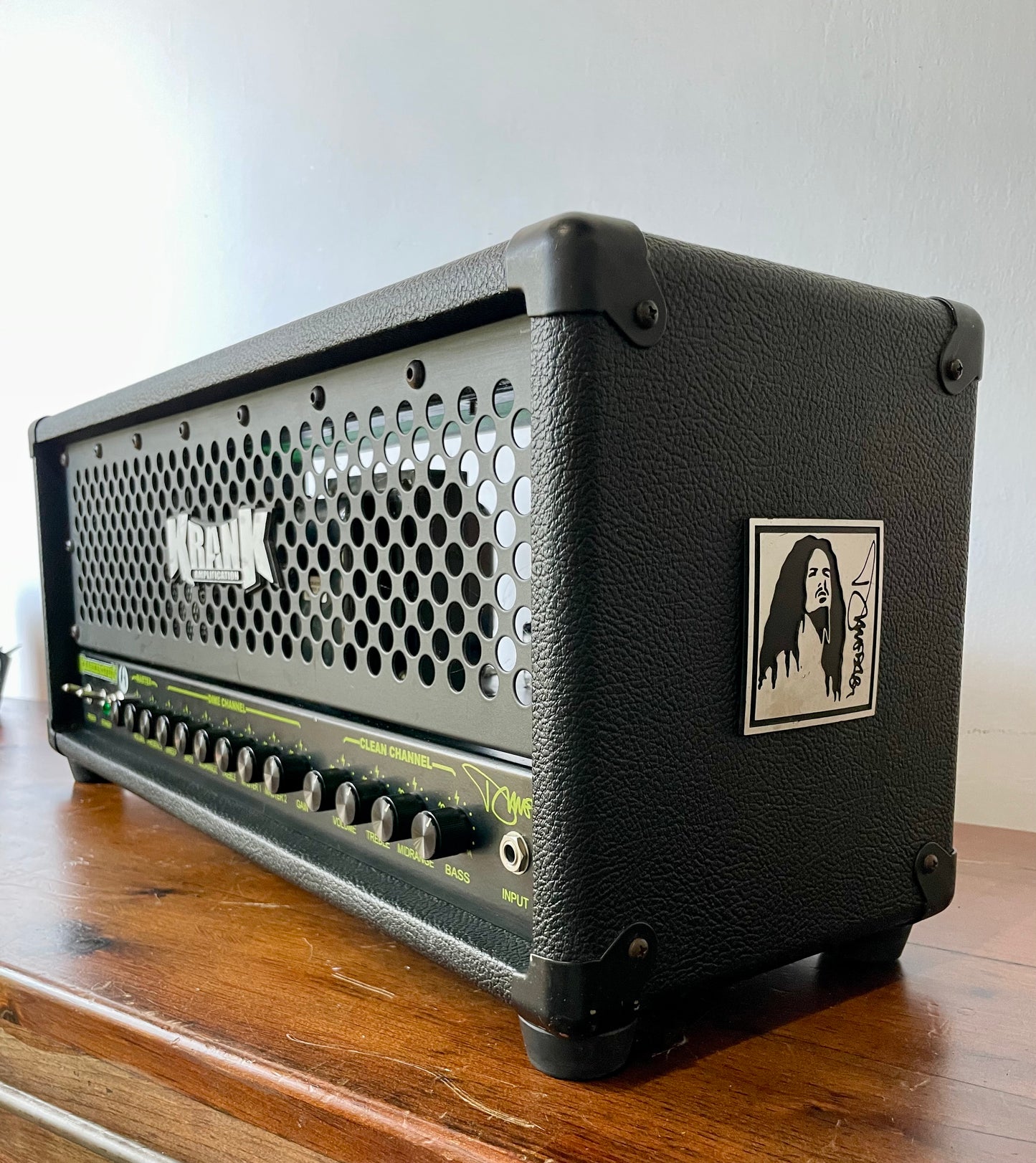 Krank Krankenstein Dimebag Darrell Signature 100W Tube Guitar Head (Fully Serviced, JJ Tubes, Recapped)