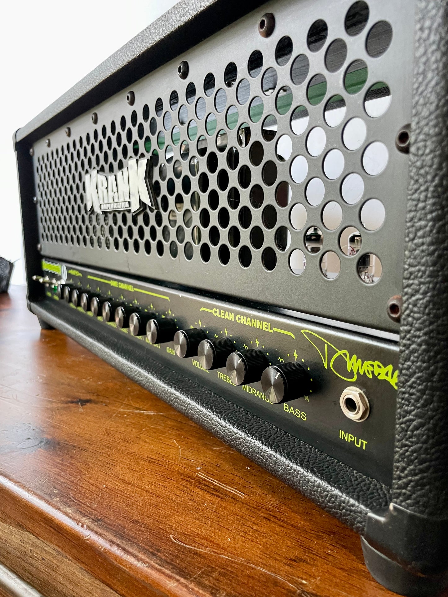 Krank Krankenstein Dimebag Darrell Signature 100W Tube Guitar Head (Fully Serviced, JJ Tubes, Recapped)
