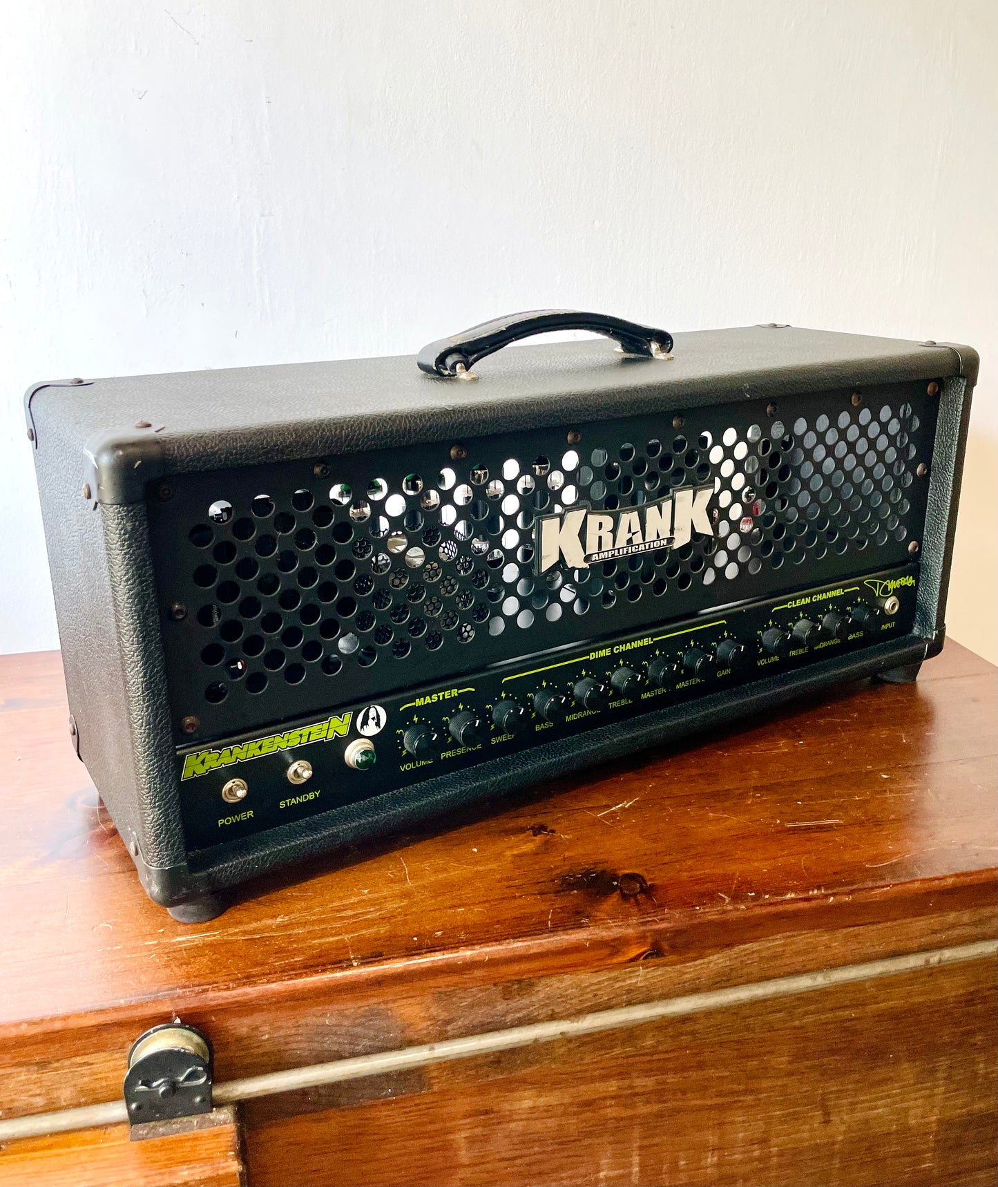Krank Krankenstein Dimebag Darrell Signature 100W Tube Guitar Head (Fully Serviced, JJ Tubes, Recapped)