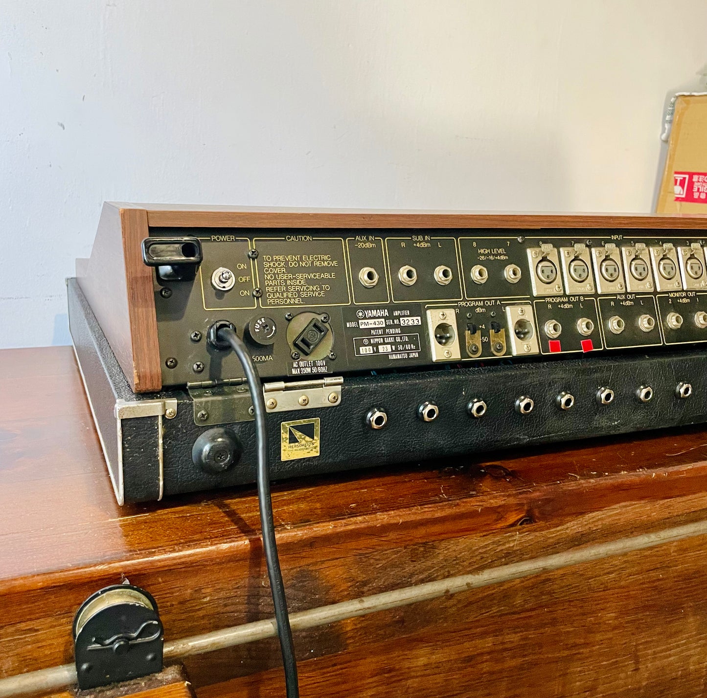 Yamaha PM-430 "Japa-Neve" fully recapped + Direct-Out Headbangers Mod! Tamura transformers 8-Channel Mixing Console 1970s