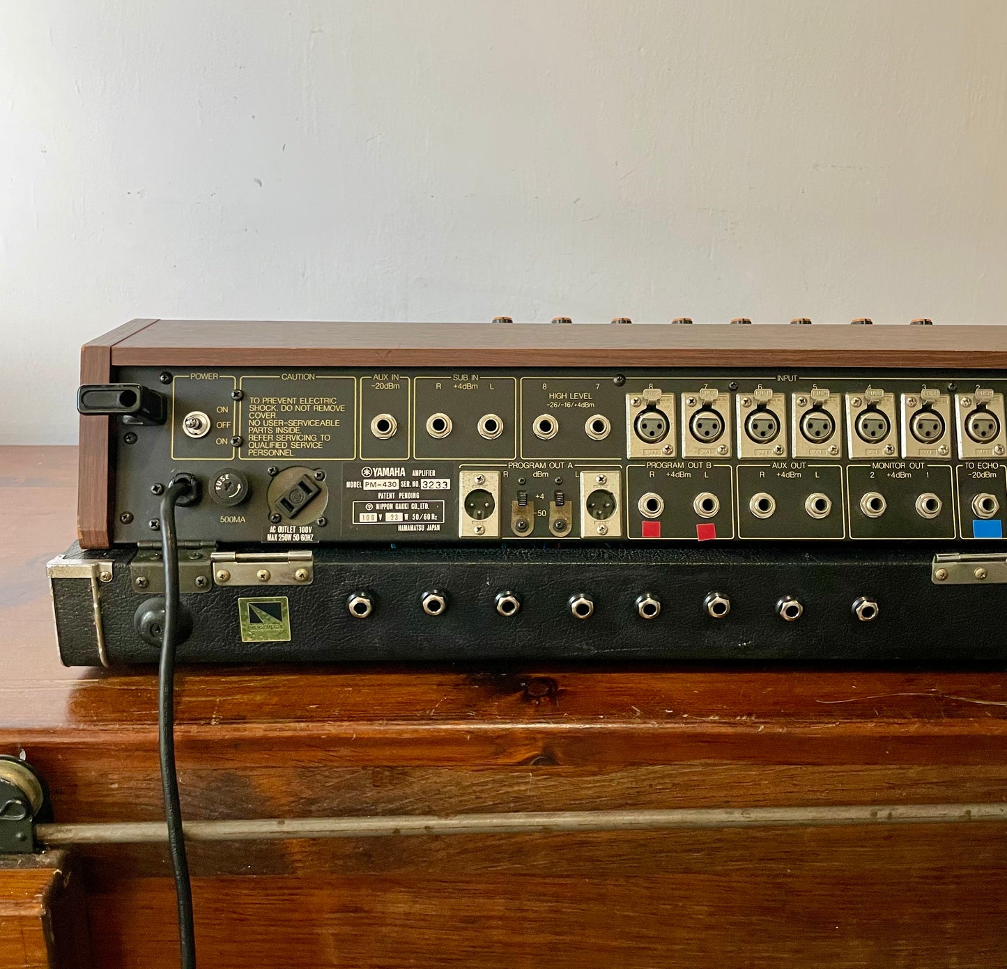 Yamaha PM-430 "Japa-Neve" fully recapped + Direct-Out Headbangers Mod! Tamura transformers 8-Channel Mixing Console 1970s
