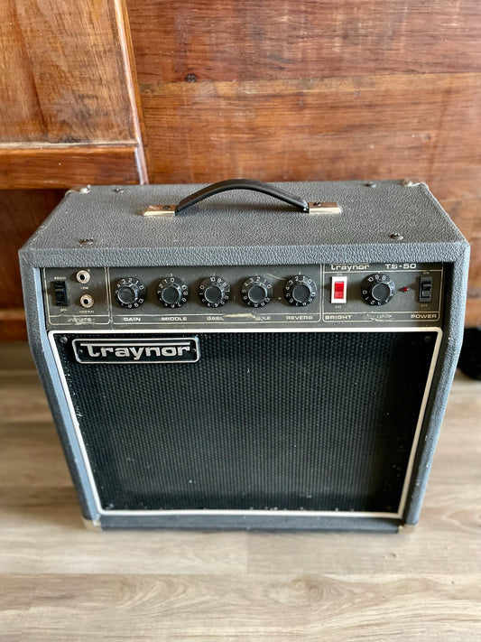 Vintage 1970s Traynor TS-50 - Solid state (1976-1979)