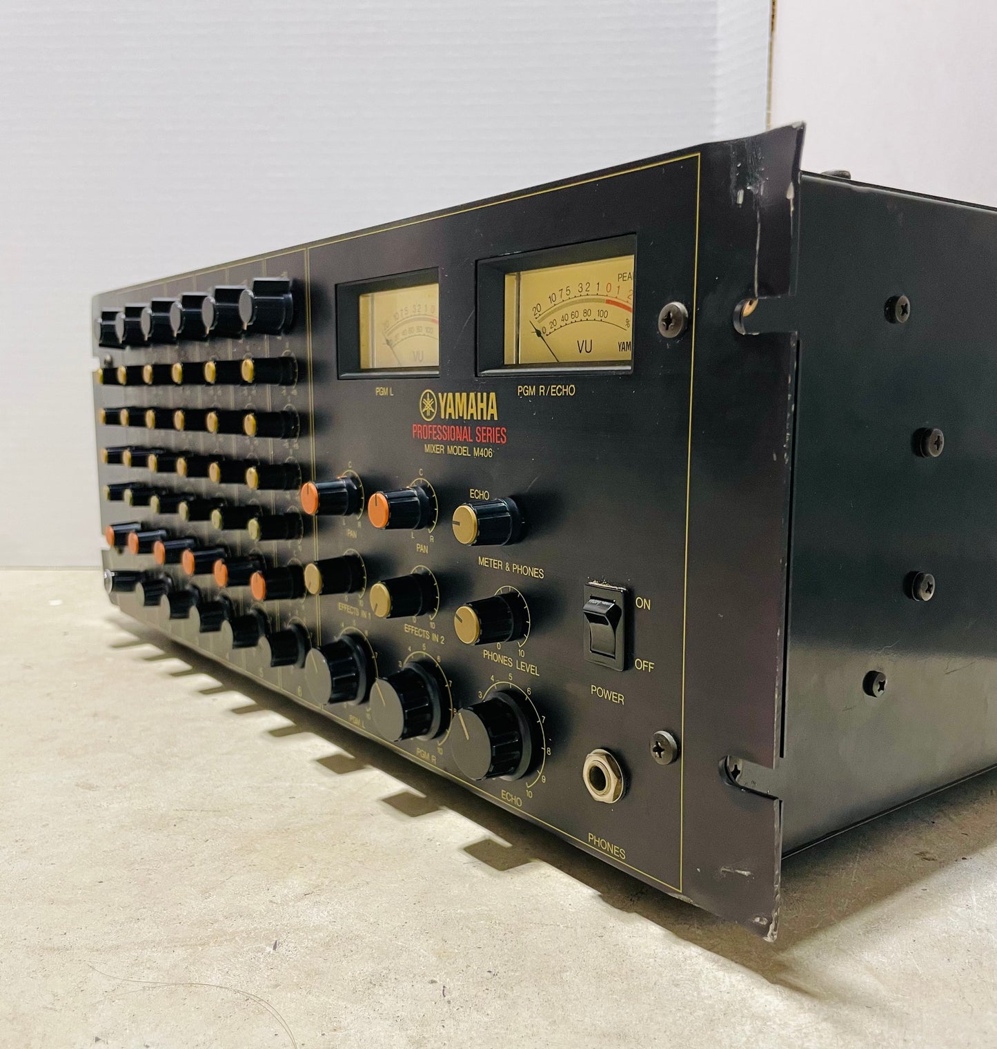 FREE SHIPPING Yamaha M406 "JapaNeve" Direct Out Mod. Serviced and Recapped 6-Channel Rackmount Mixer