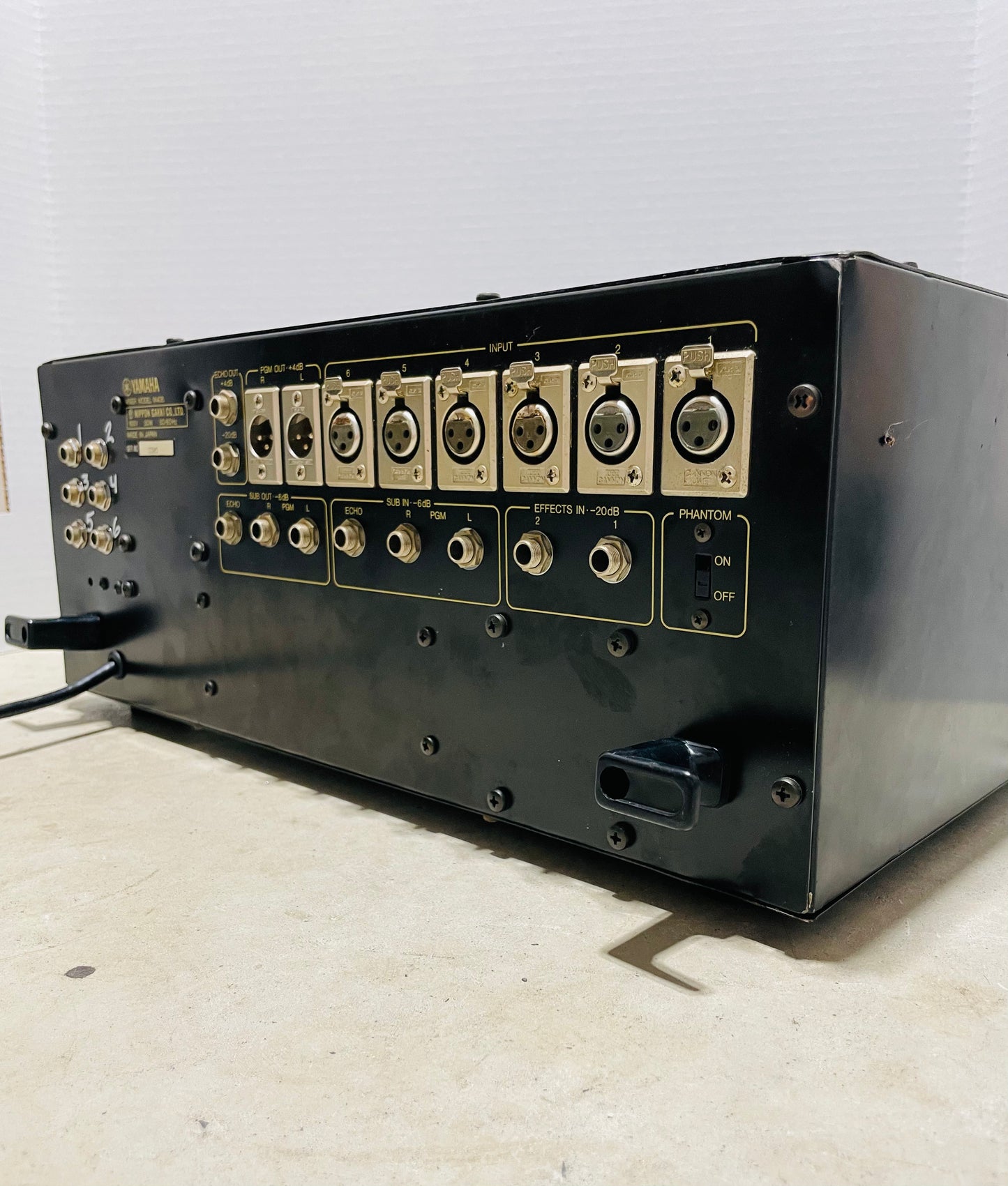 FREE SHIPPING Yamaha M406 "JapaNeve" Direct Out Mod. Serviced and Recapped 6-Channel Rackmount Mixer