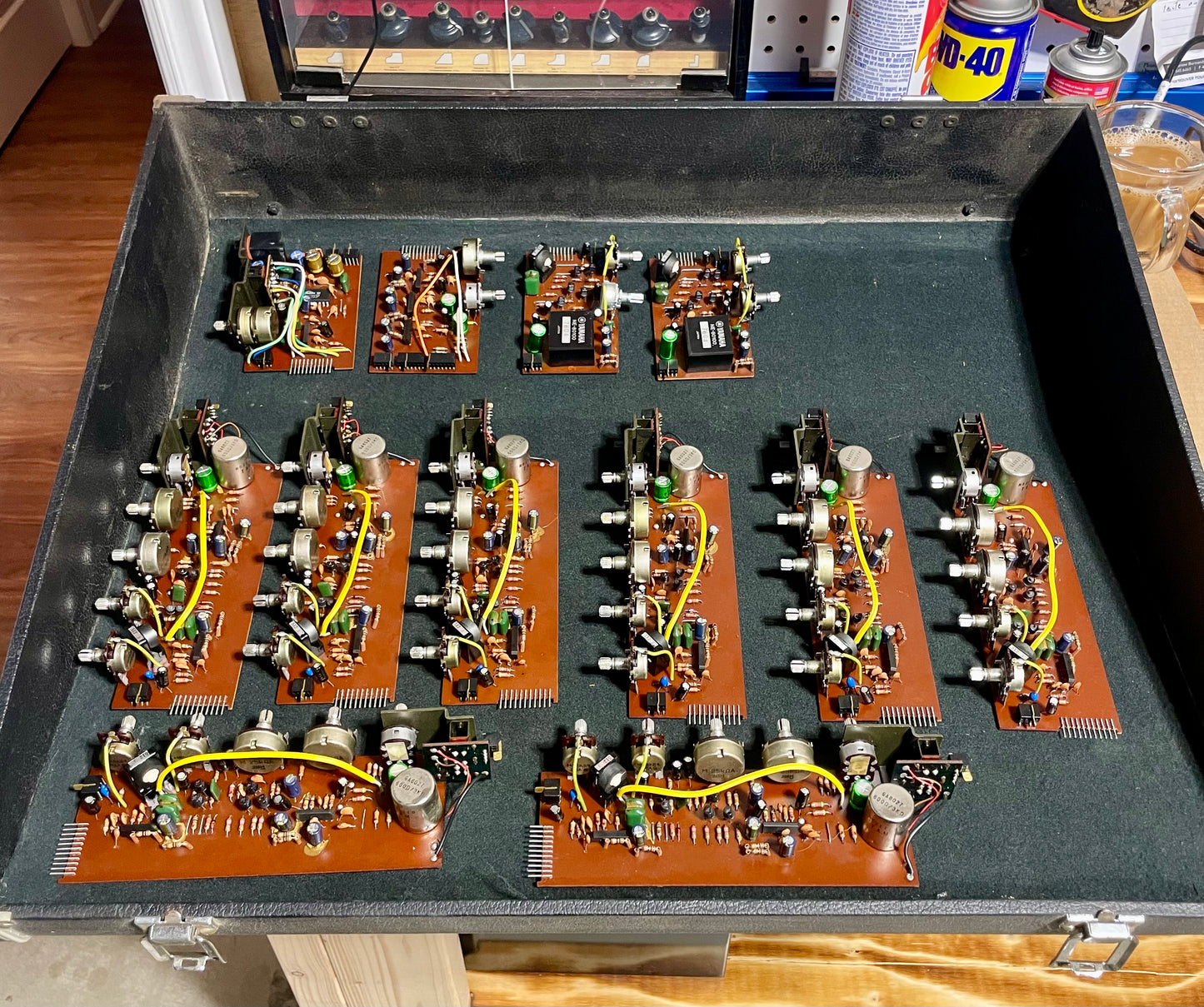 Yamaha PM-430 "Japa-Neve" fully recapped + Direct-Out Headbangers Mod! Tamura transformers 8-Channel Mixing Console 1970s