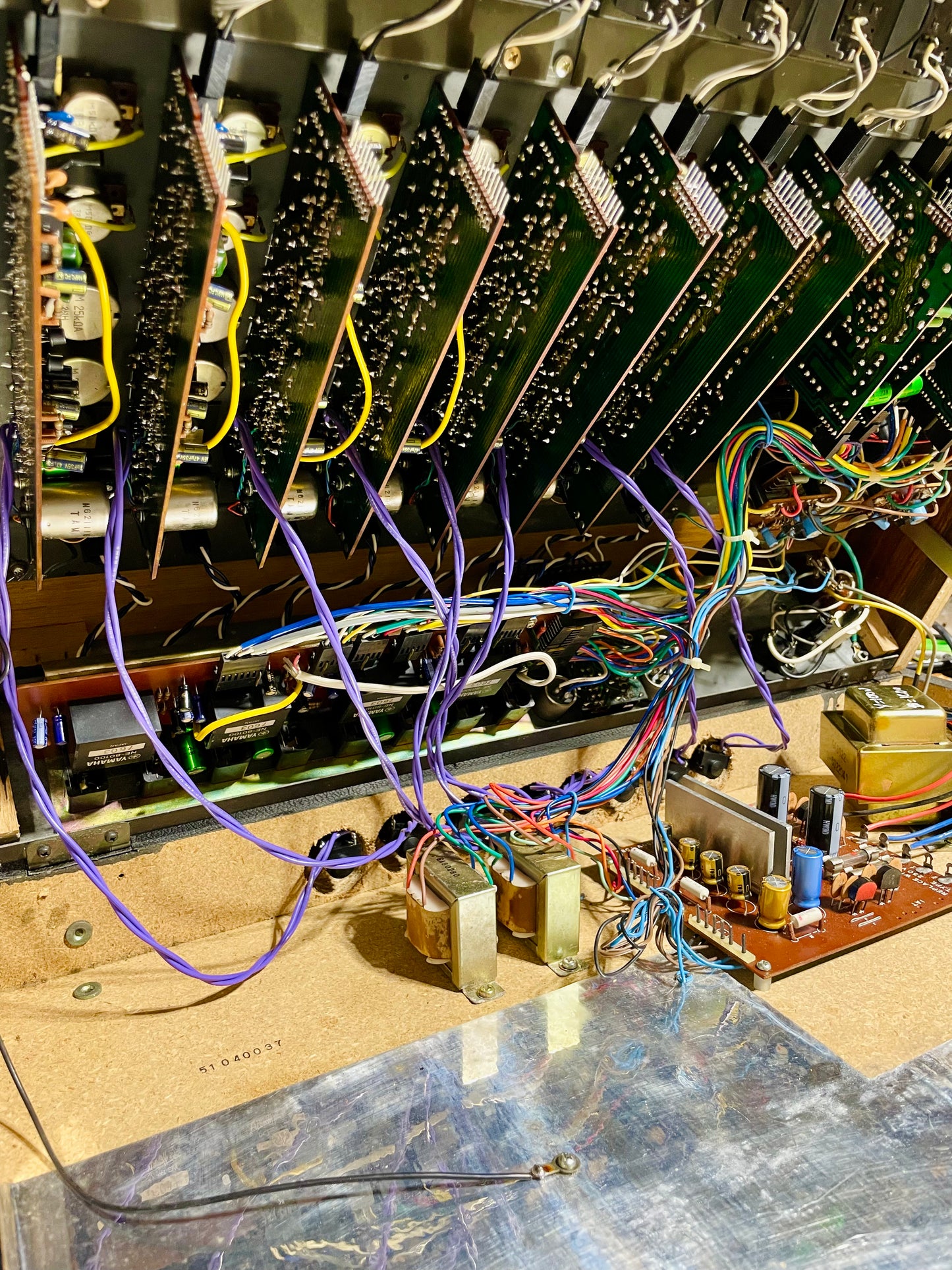 Yamaha PM-430 "Japa-Neve" fully recapped + Direct-Out Headbangers Mod! Tamura transformers 8-Channel Mixing Console 1970s