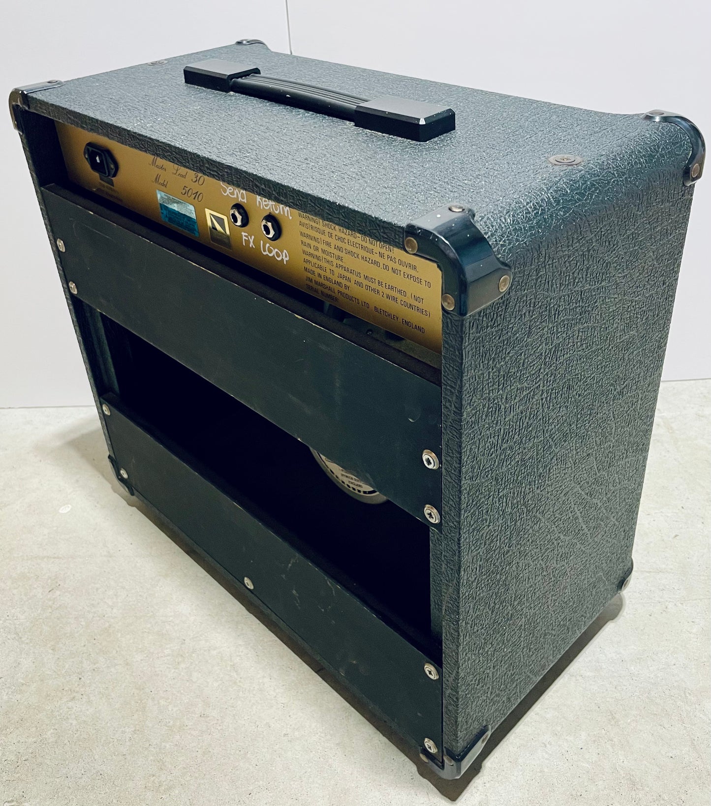 1989 Marshall Model 5010 Master Lead Combo with Effects Loop Mod.