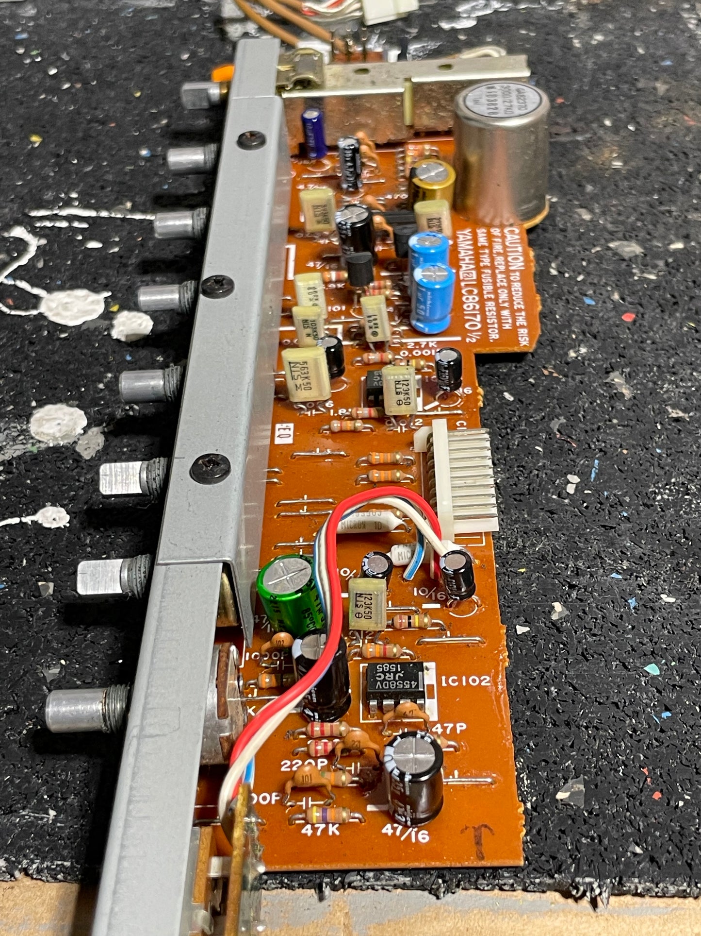 Yamaha MQ1602 "Japa-Neve" Mixer - Fully recapped + Direct-Outs - Small PM1000, Tamura transformers, fat Pres. 4 band EQ