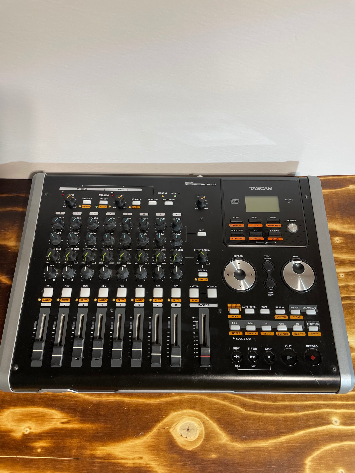 TASCAM DP-02 Digital Portastudio 8-Track Recorder