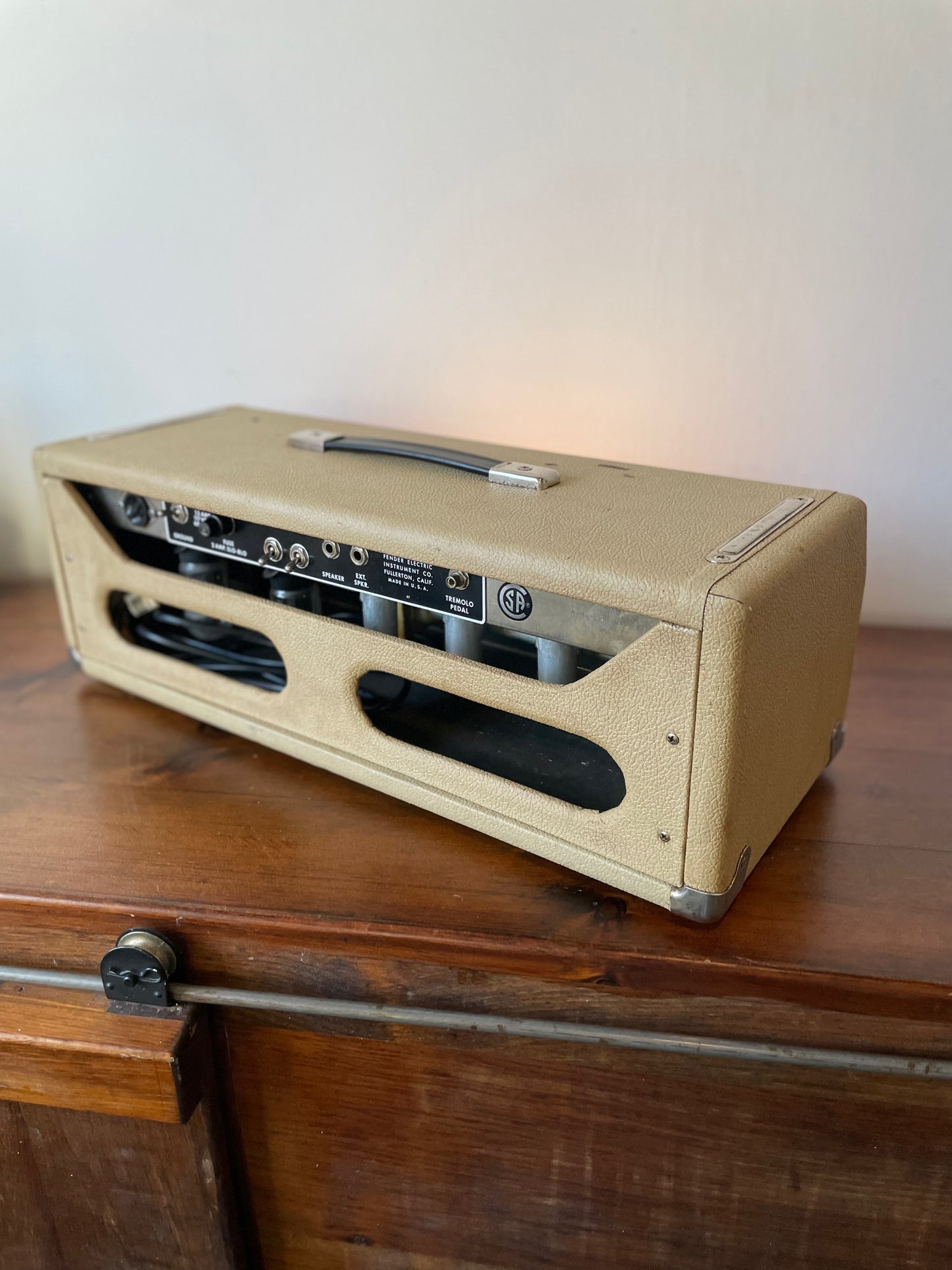 1964 Fender Bandmaster 40-Watt 2-Channel 2x12" Piggyback Guitar Amp
