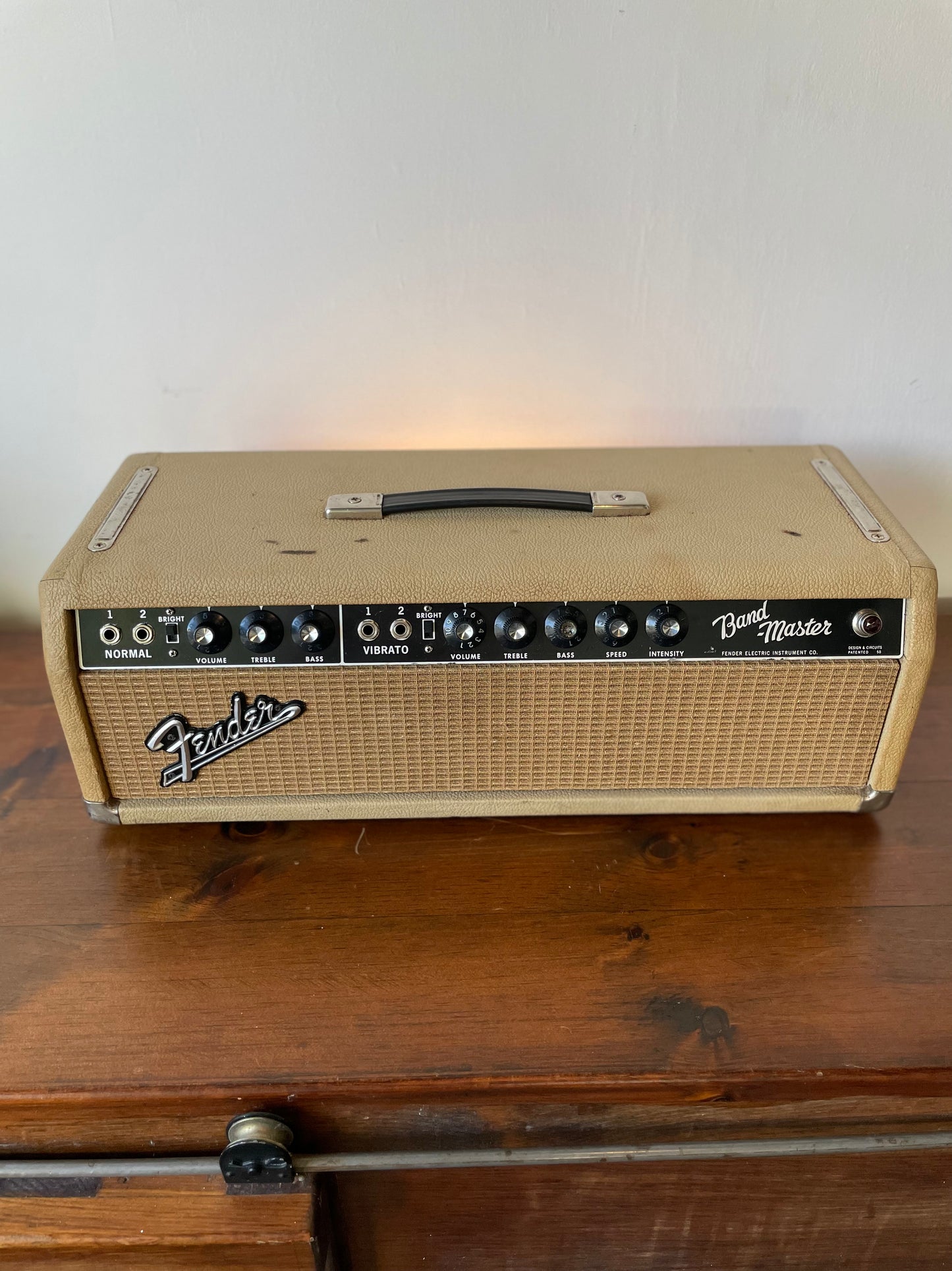 1964 Fender Bandmaster 40-Watt 2-Channel 2x12" Piggyback Guitar Amp