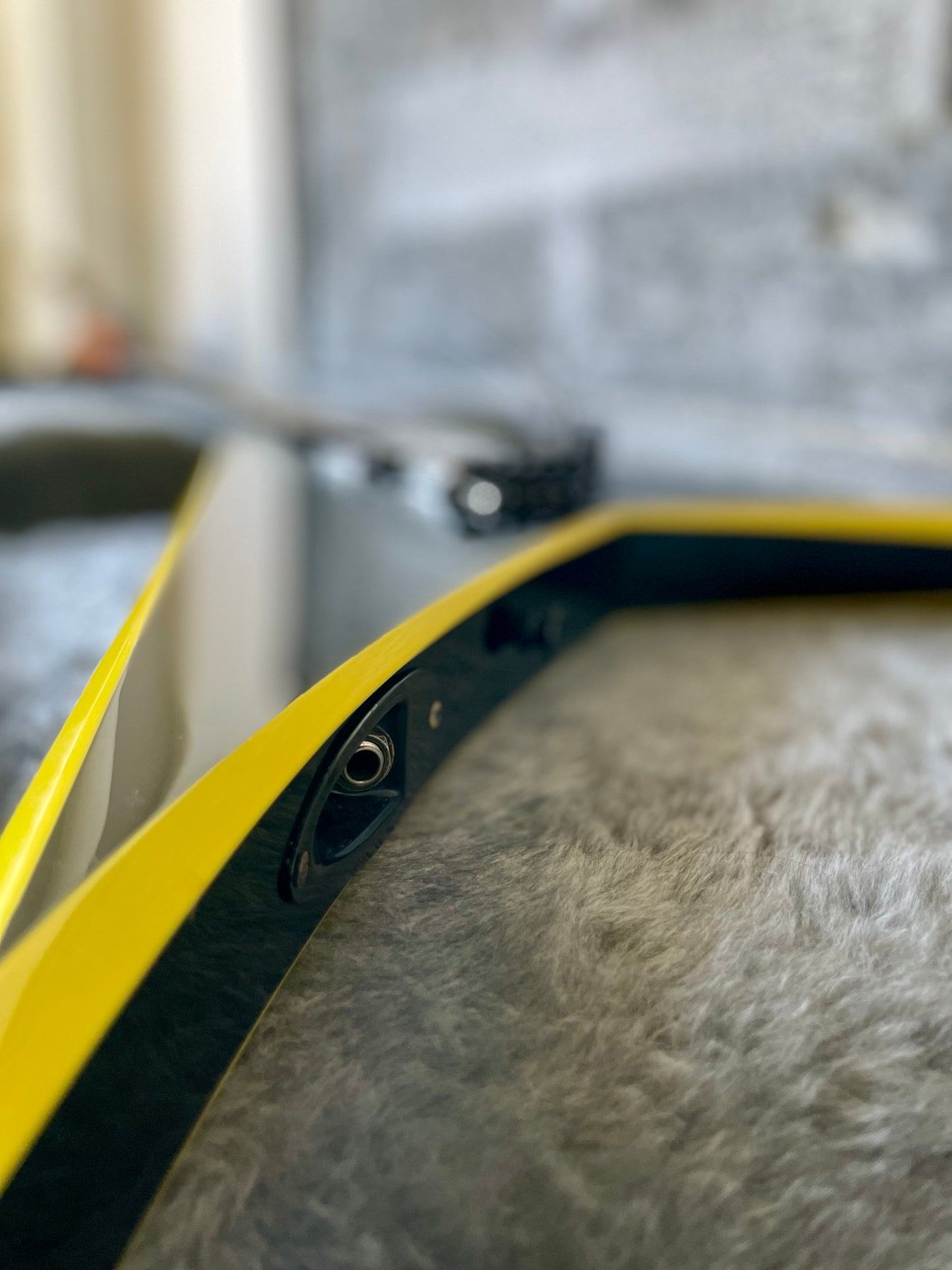 Jackson Pro Series RR24 Rhoads 2008 - Black with Yellow Bevels