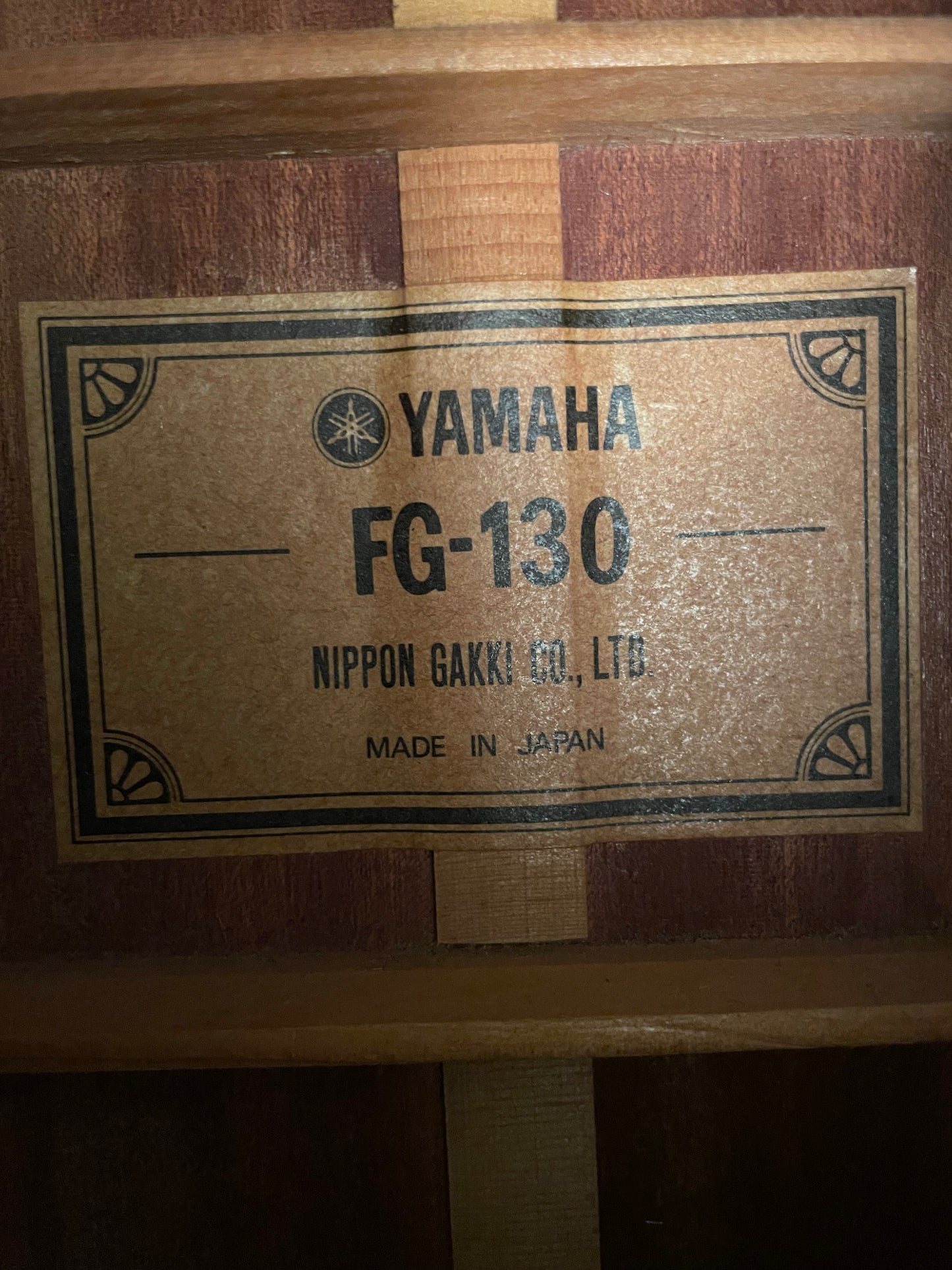 Yamaha FG-130 Nippon Gakki - Made in Japan