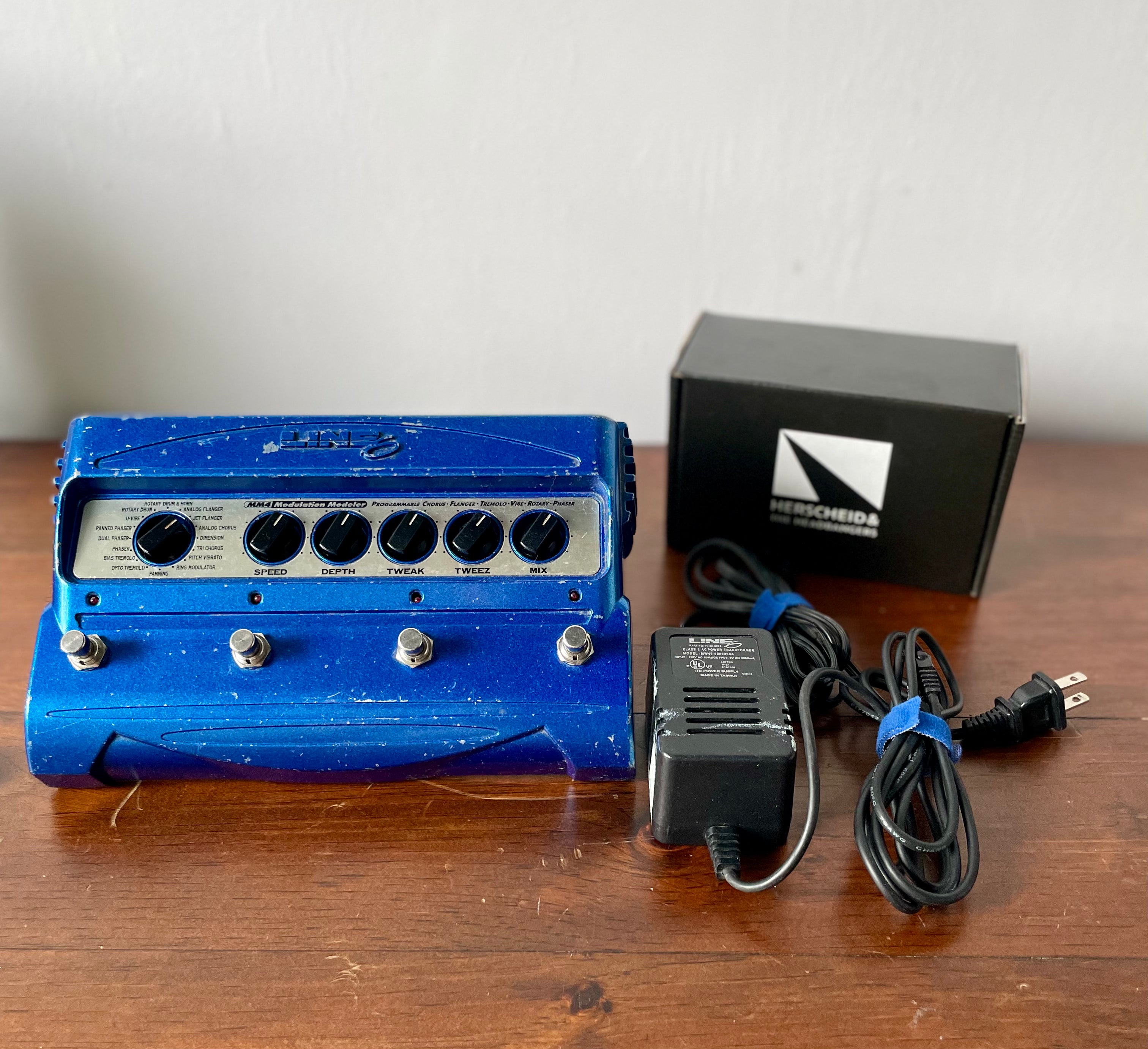 Line 6 MM4 Modulation Modeler – Herscheid and the Headbangers Line 6 MM4 Modulation Modeler – Herscheid and the Headbangers