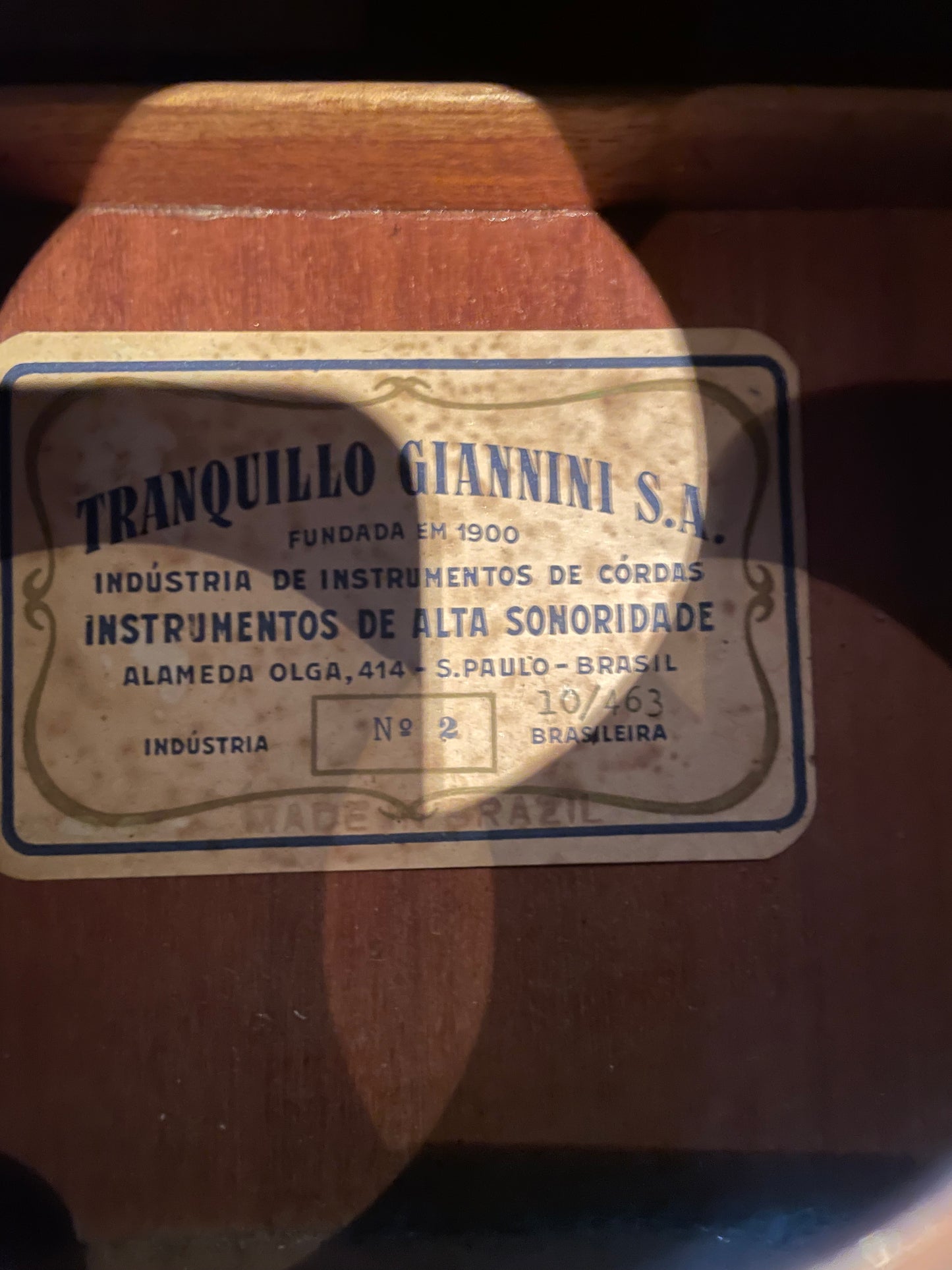 Tranquillo Giannini S.A. - No2
